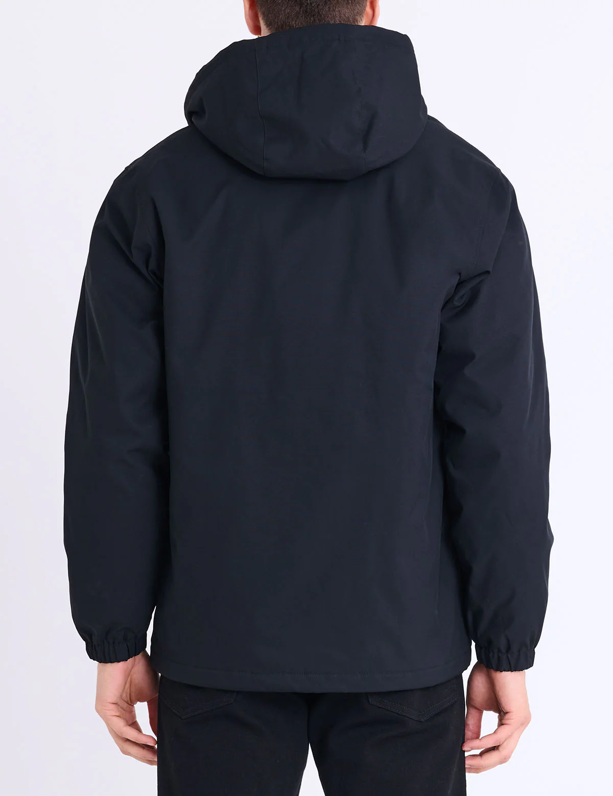 HOODED SNAP FRONT JACKET - Image 8