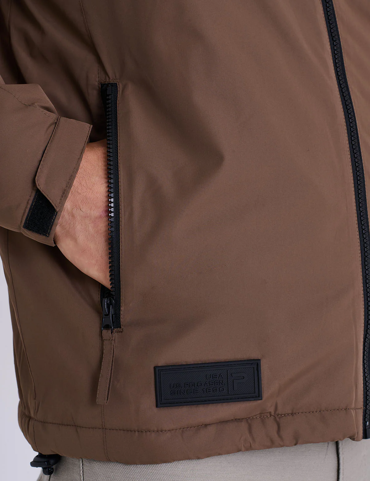 HOODED SPORT TECH JACKET - Image 6