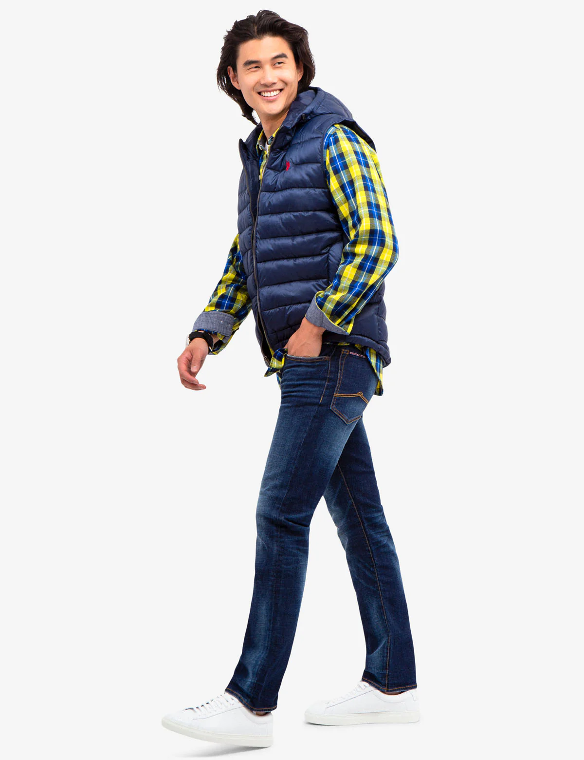 HOODED PUFFER VEST - Image 2