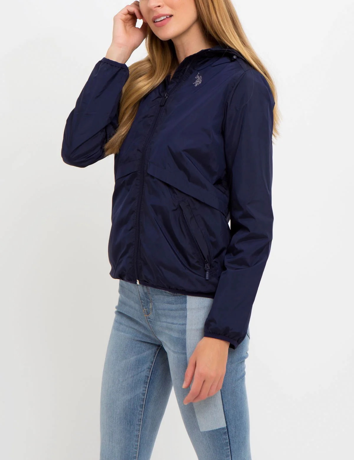 HOODED WINDBREAKER JACKET - Image 10