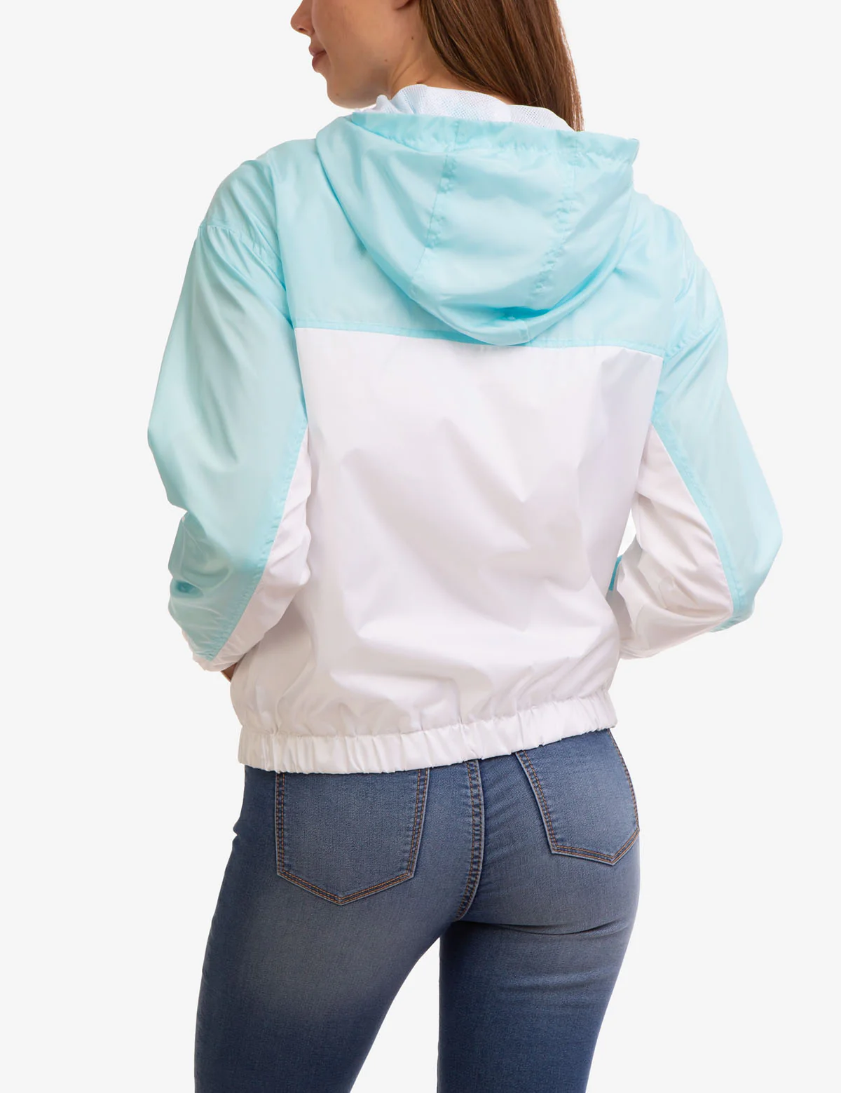 HOODED ZIP FRONT LOGO WINDBREAKER - Image 10