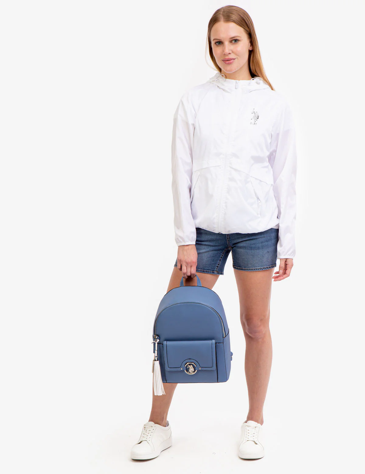 HOODED ZIP FRONT WINDBREAKER - Image 9