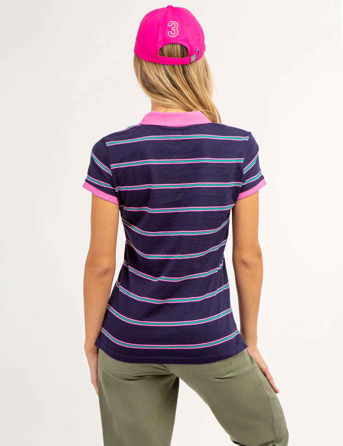 HORIZONTAL MULTI STRIPED POLO SHIRT - Image 12