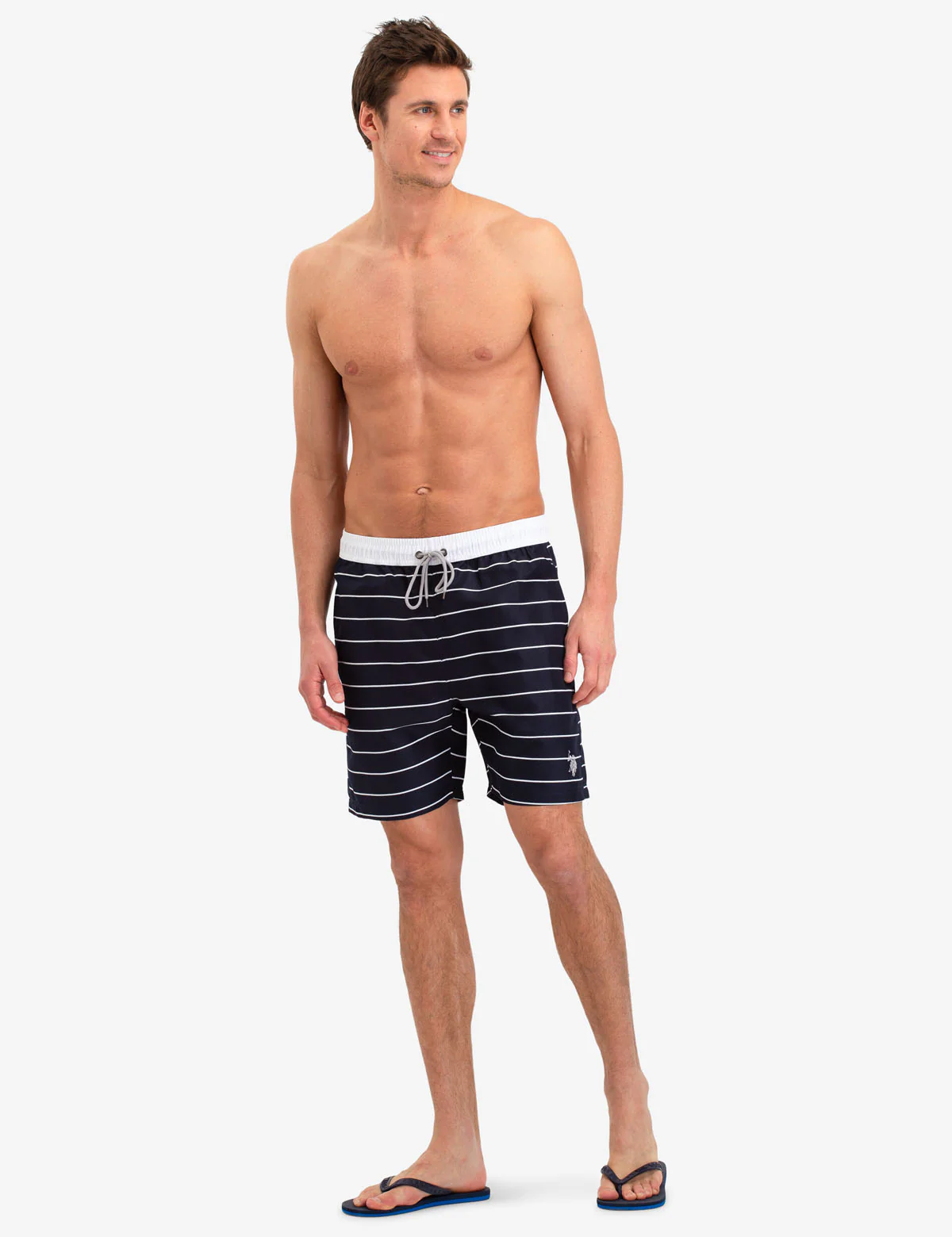 HORIZONTAL STRIPE SWIM TRUNKS - Image 2