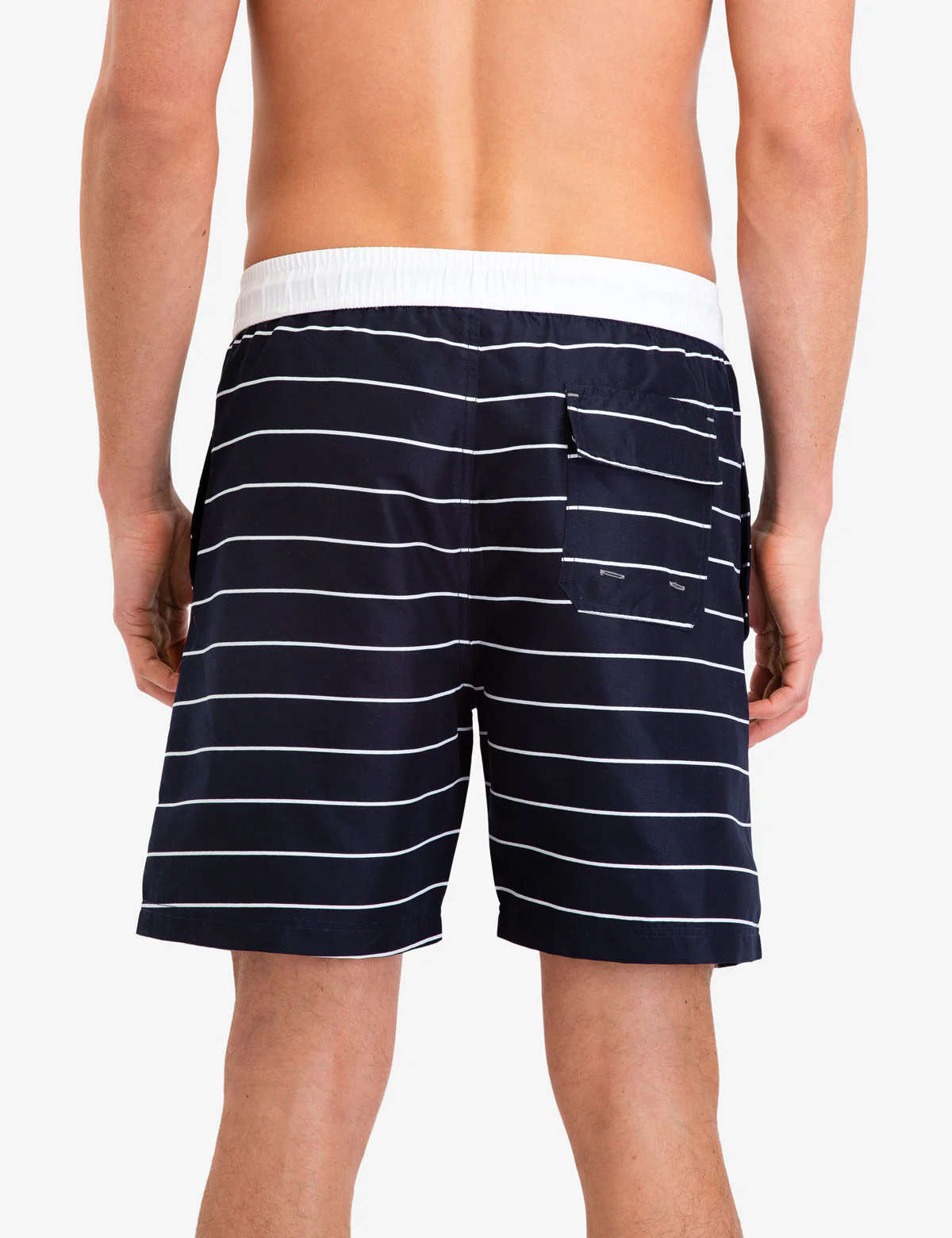 HORIZONTAL STRIPE SWIM TRUNKS - Image 4