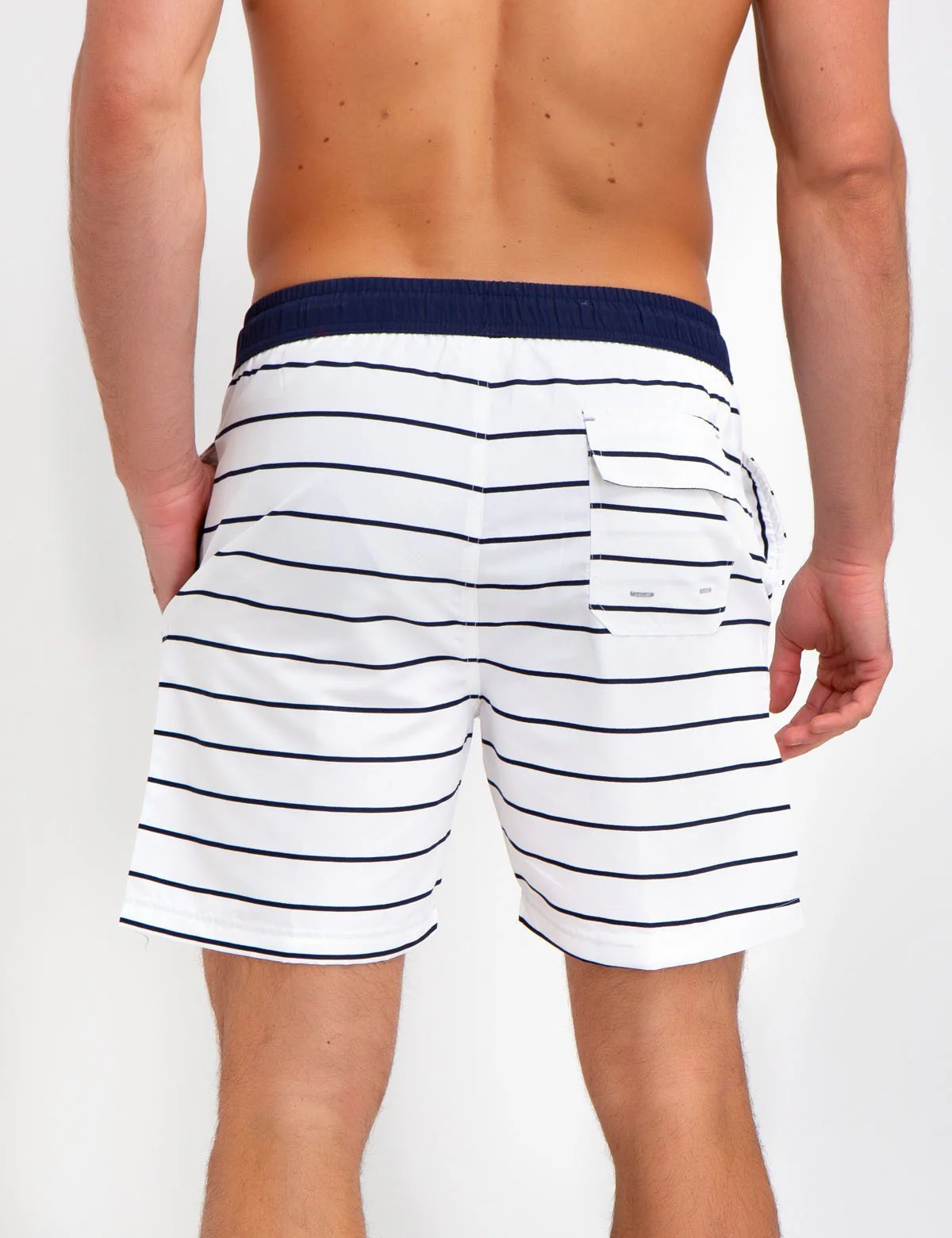 HORIZONTAL STRIPED SWIM TRUNKS - Image 6