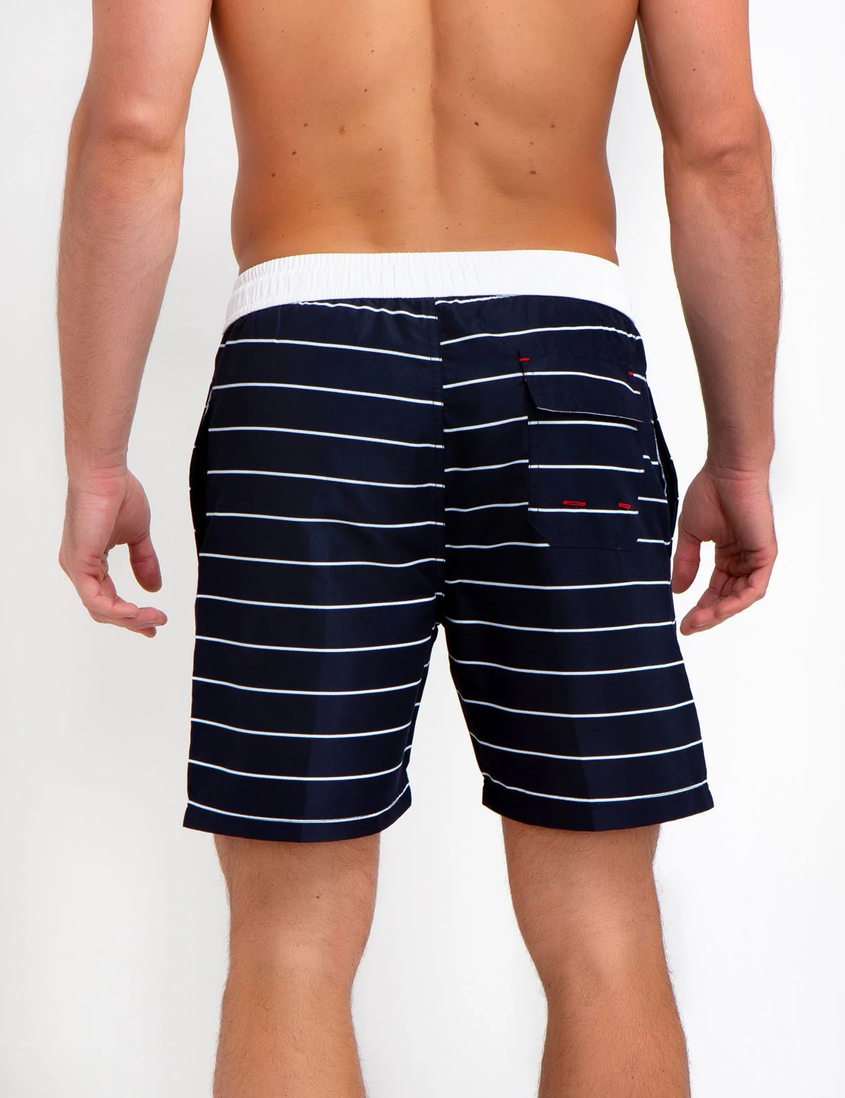 HORIZONTAL STRIPED SWIM TRUNKS - Image 9