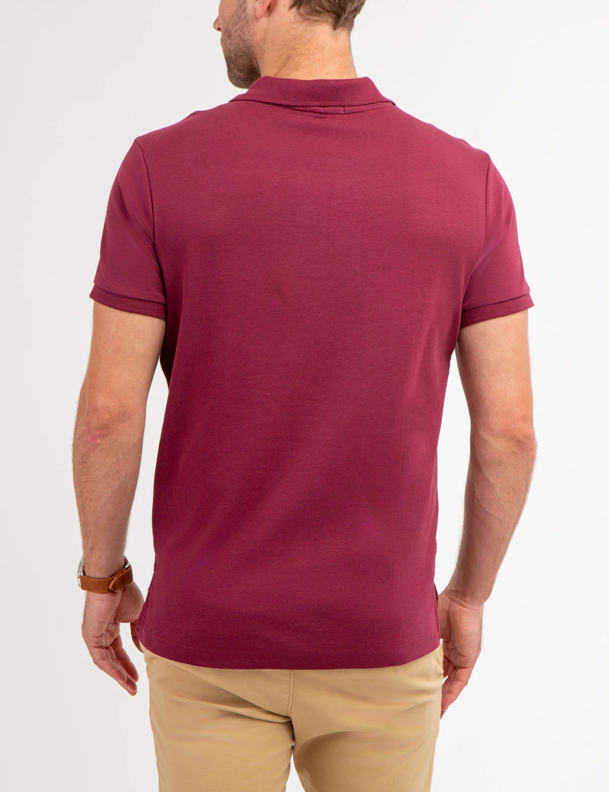 SOLID INTERLOCK POLO SHIRT - Image 11