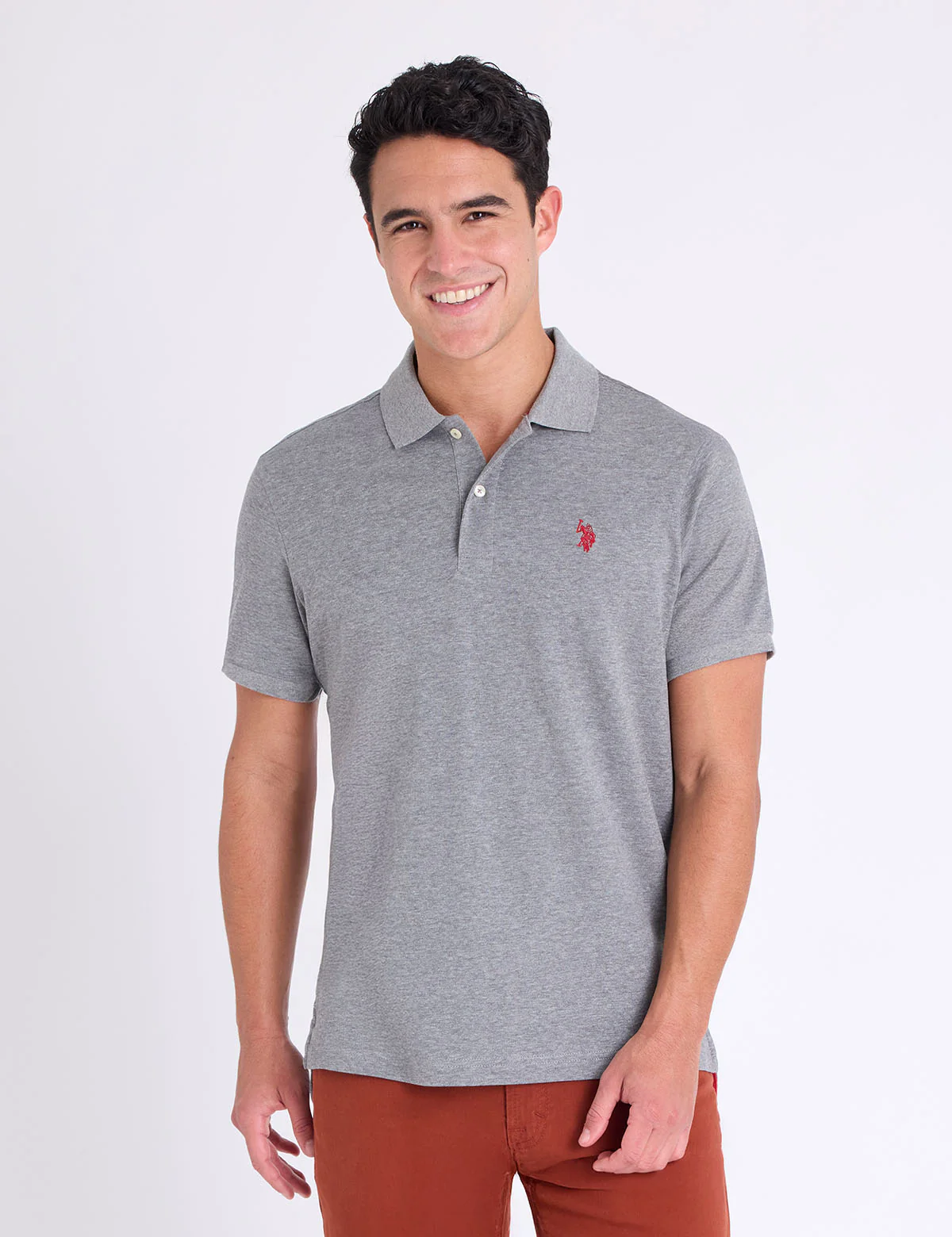 SOLID INTERLOCK POLO SHIRT - Image 17