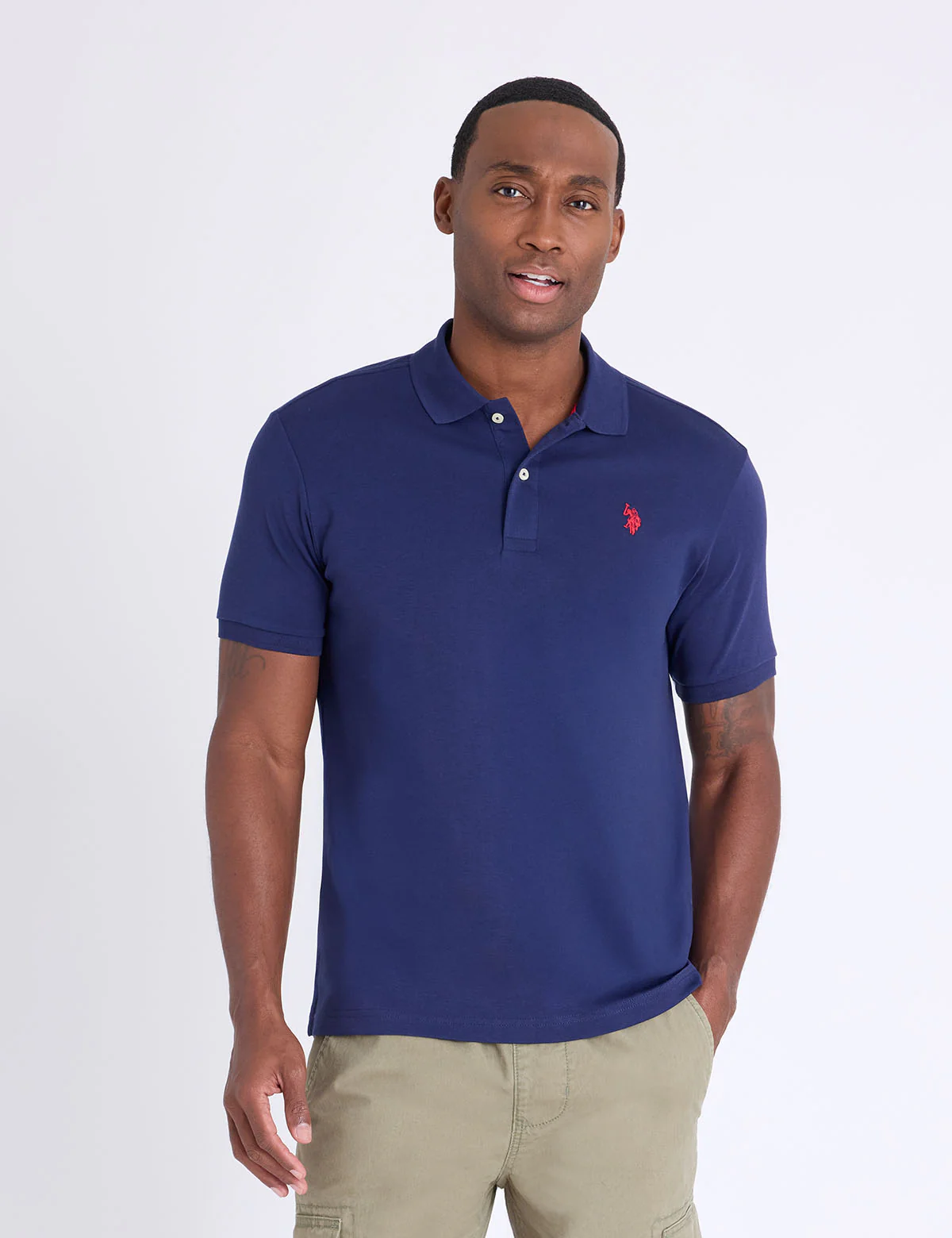 SOLID INTERLOCK POLO SHIRT - Image 5