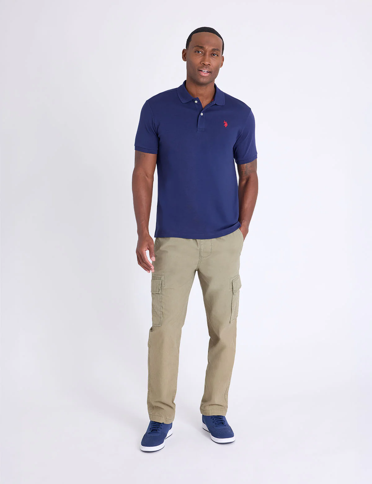 SOLID INTERLOCK POLO SHIRT - Image 7