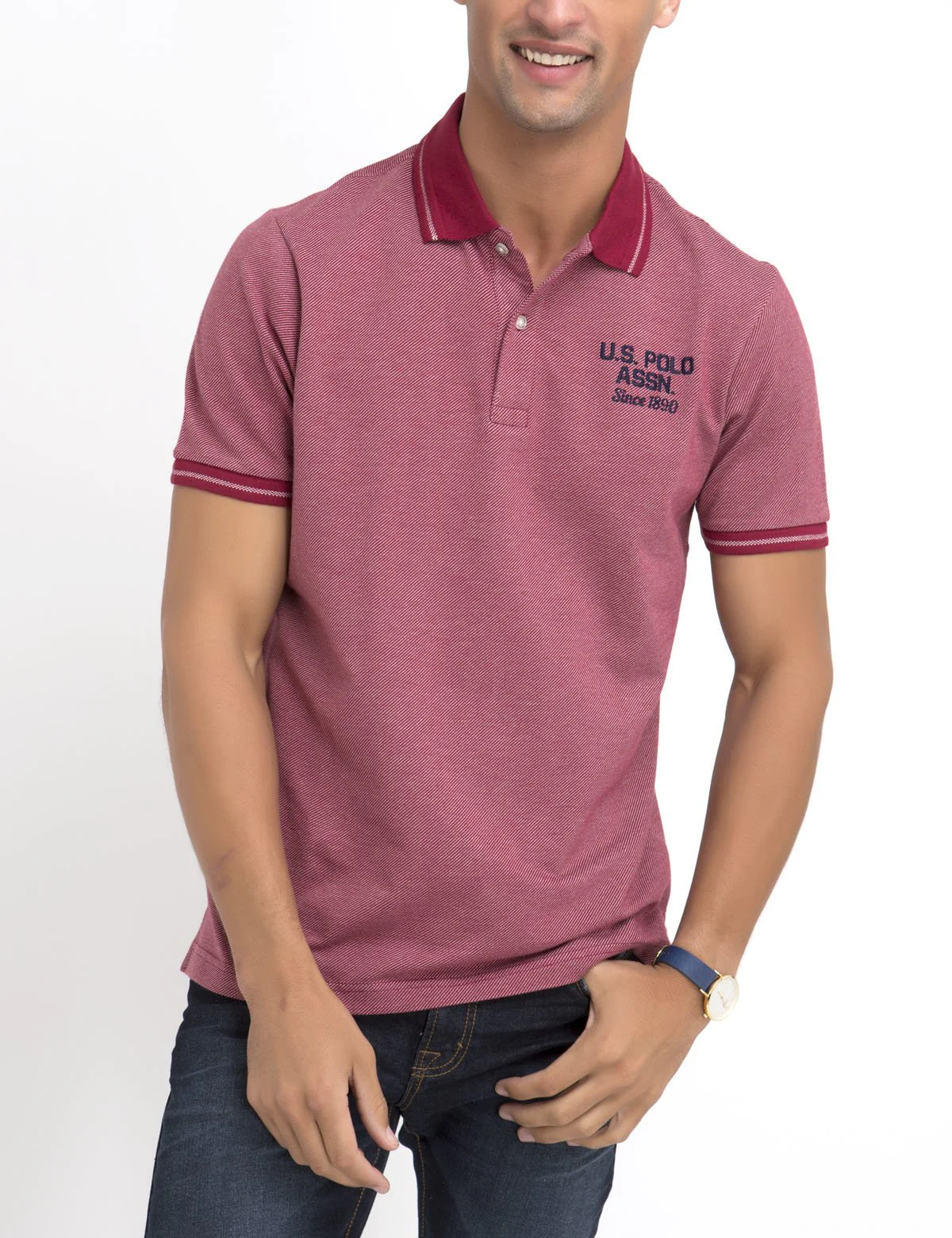 JACQUARD JERSEY POLO SHIRT - Image 19