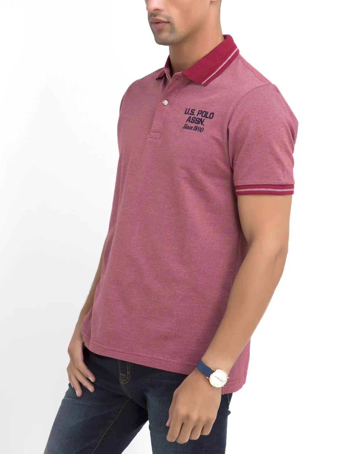 JACQUARD JERSEY POLO SHIRT - Image 7