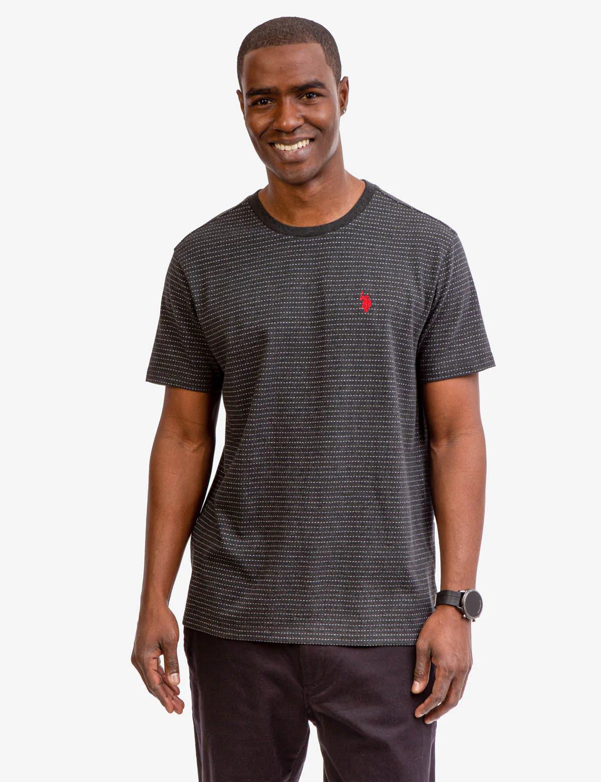 JACQUARD MICRO STRIPE T-SHIRT - Image 7