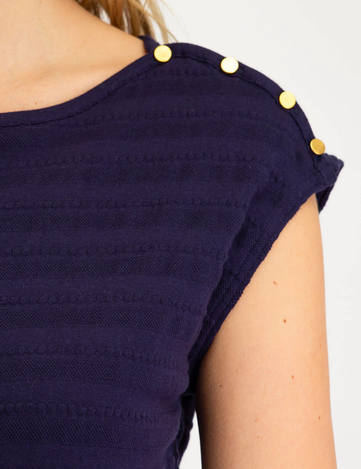 JACQUARD STRIPED TOP - Image 7