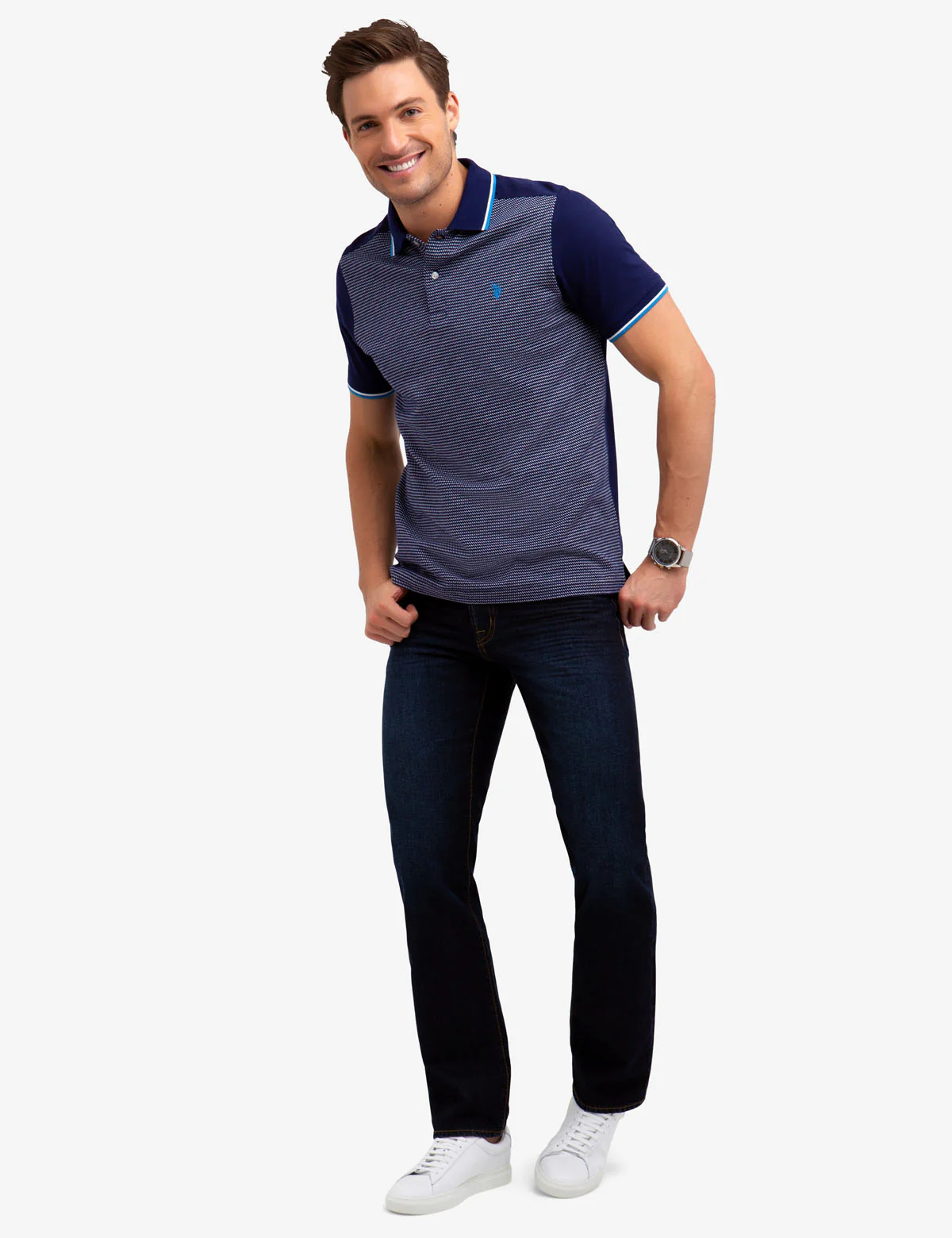 JACQUARD POLO SHIRT - Image 2