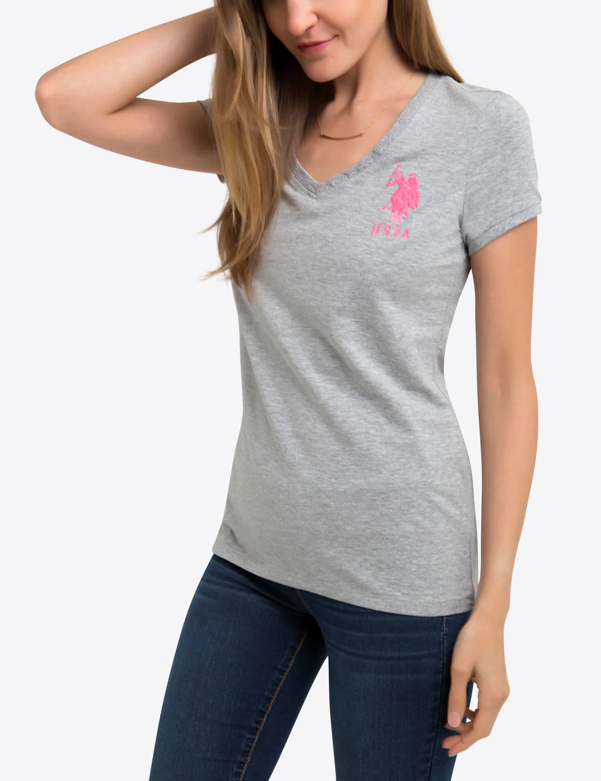 LACE NECKLINE T-SHIRT - Image 22