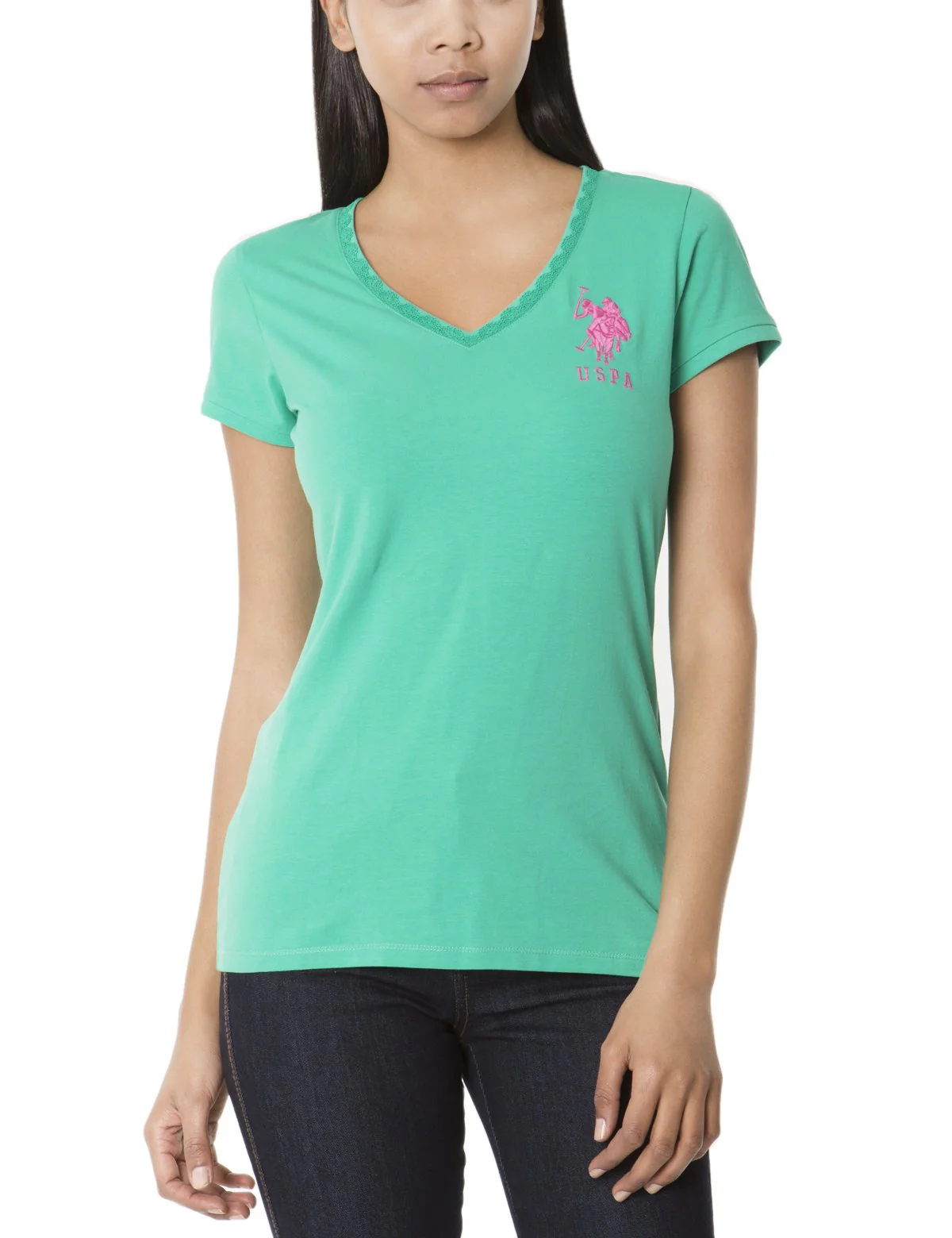 LACE NECKLINE T-SHIRT - Image 32