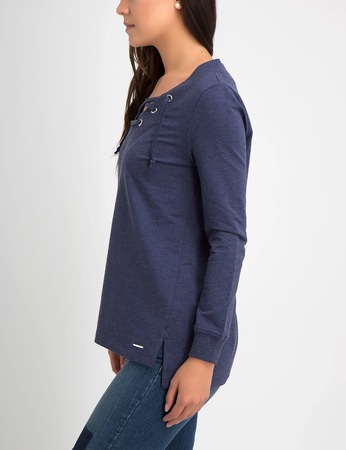 LACE UP SWEATSHIRT - Image 2
