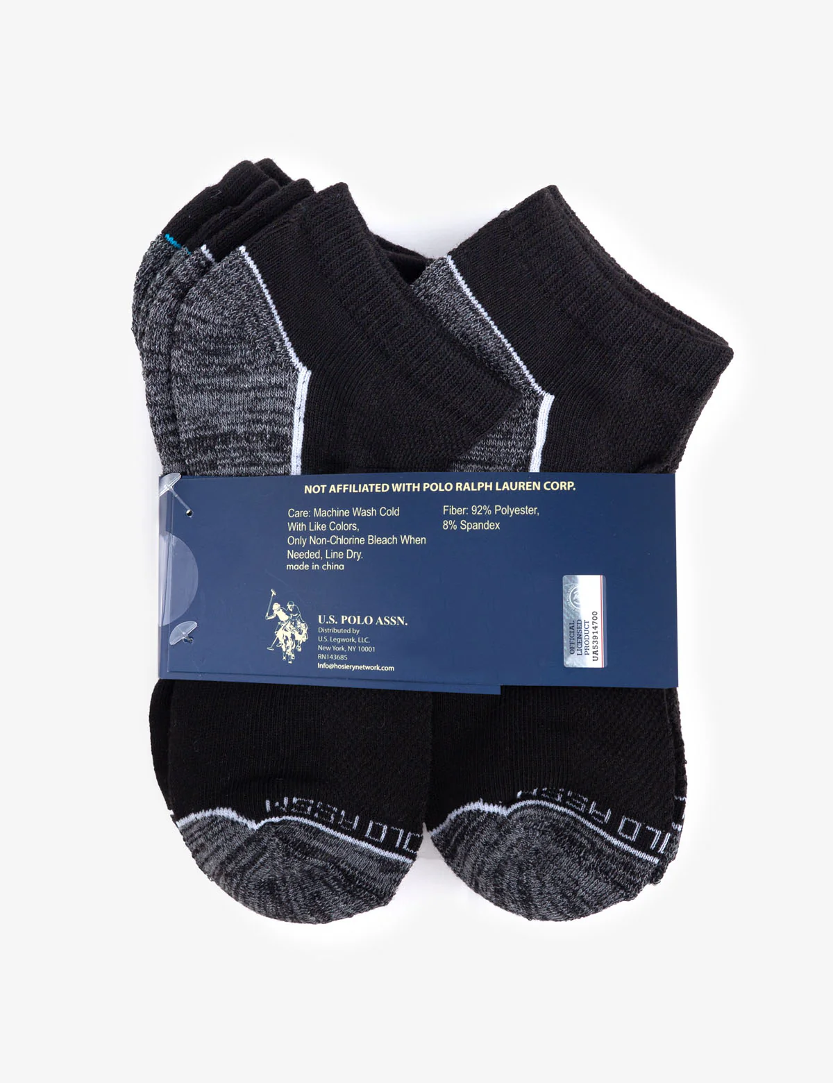 LADIES 6 PACK LOW CUT SOCKS - Image 3