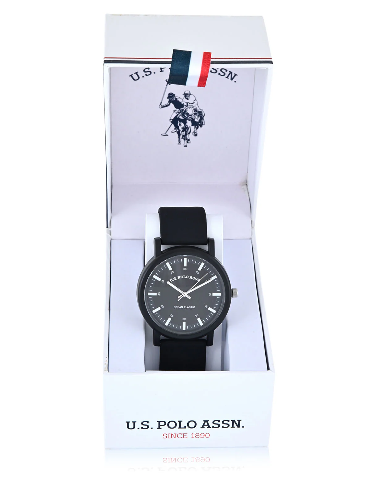 LADIES BLACK CLASSIC STRAP ANALOG WATCH - Image 2
