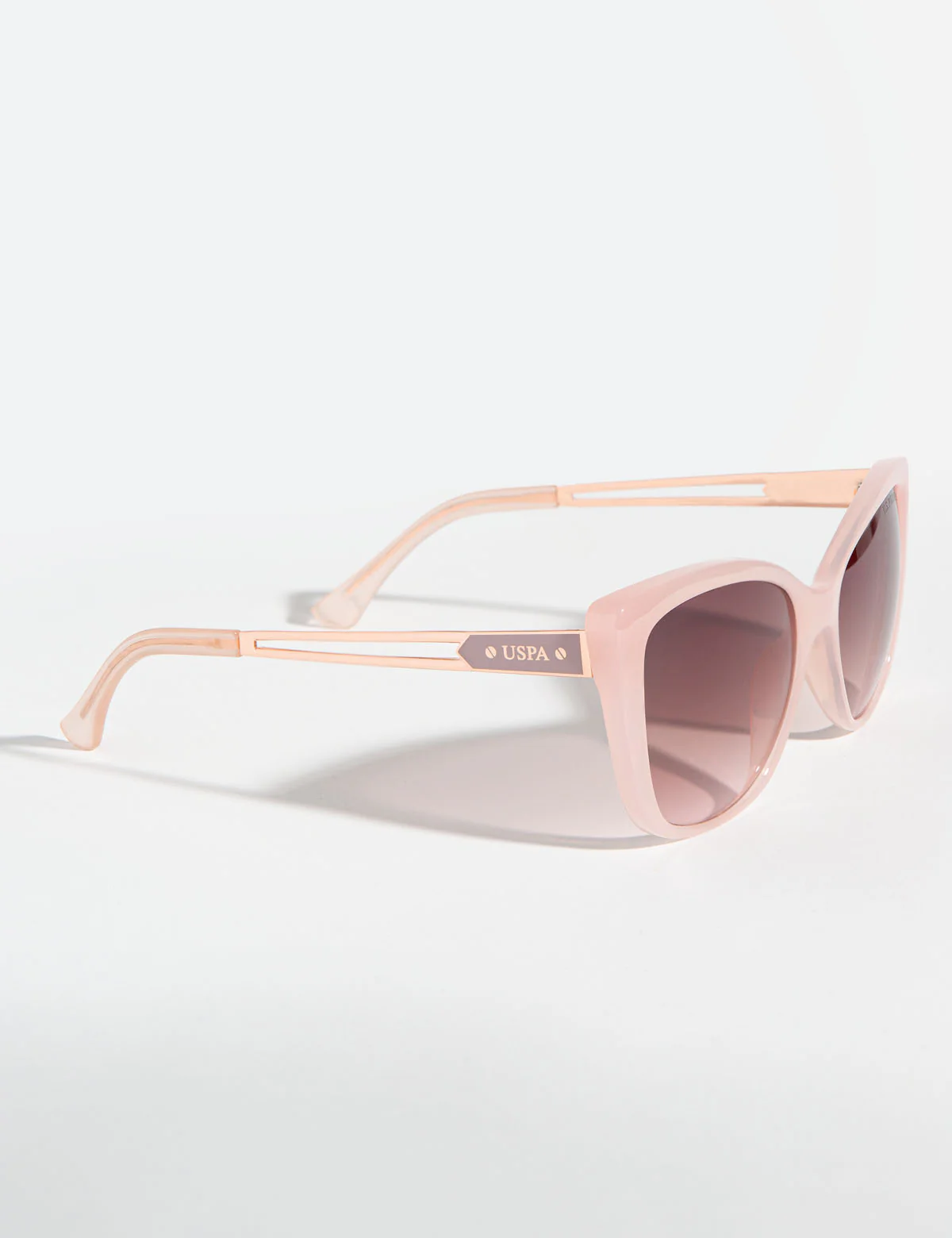 LADIES GEOMETRIC CAT-EYE SUNGLASSES - Image 3
