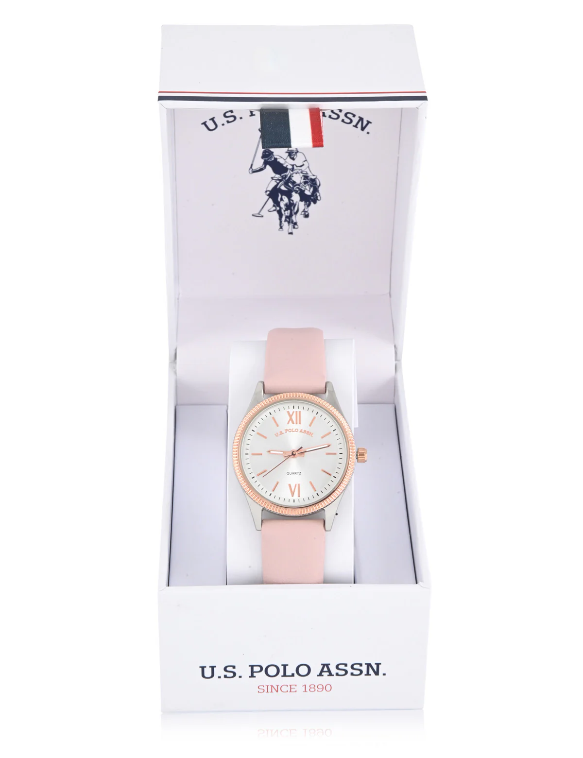 LADIES PINK STRAP WATCH - Image 3