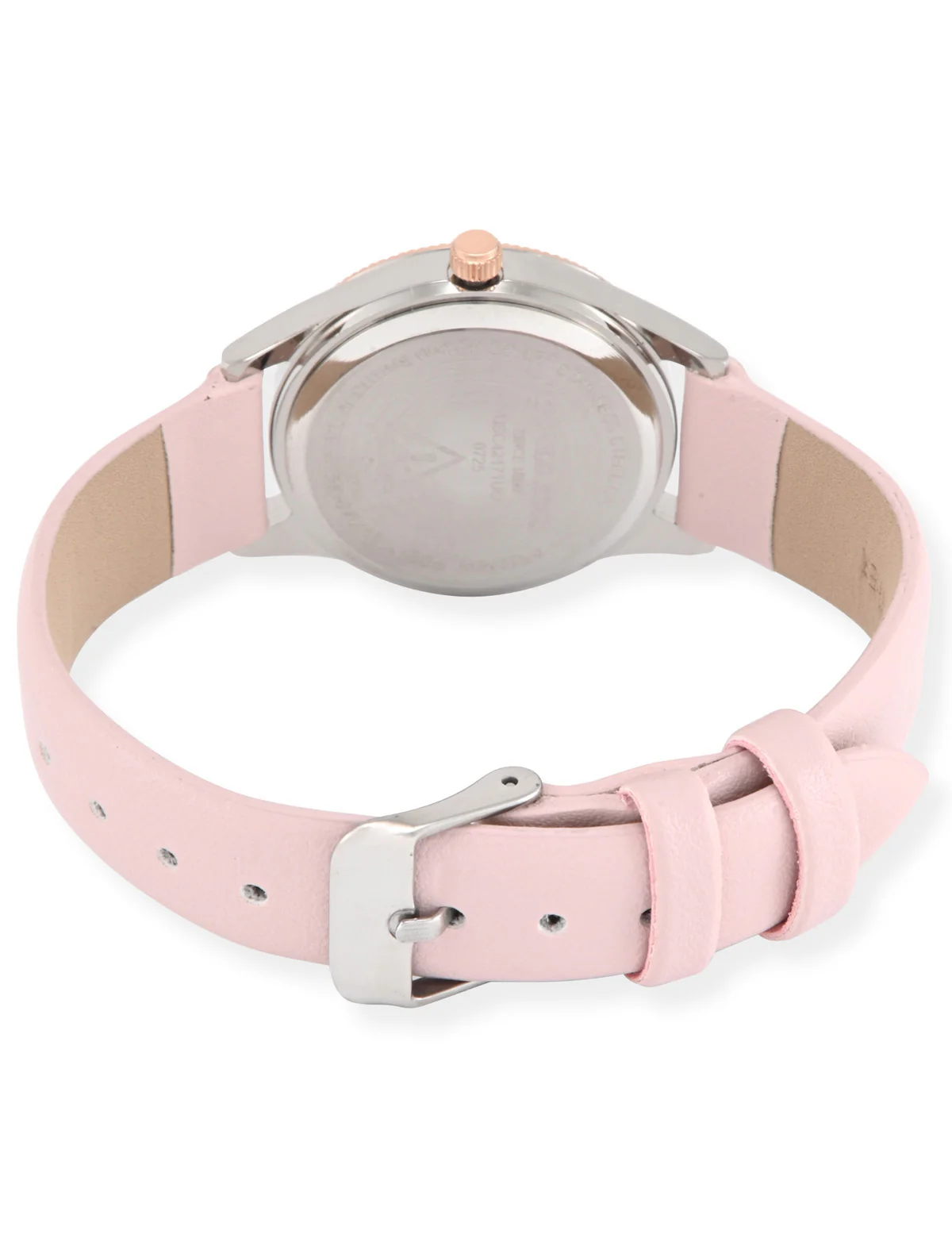 LADIES PINK STRAP WATCH - Image 4