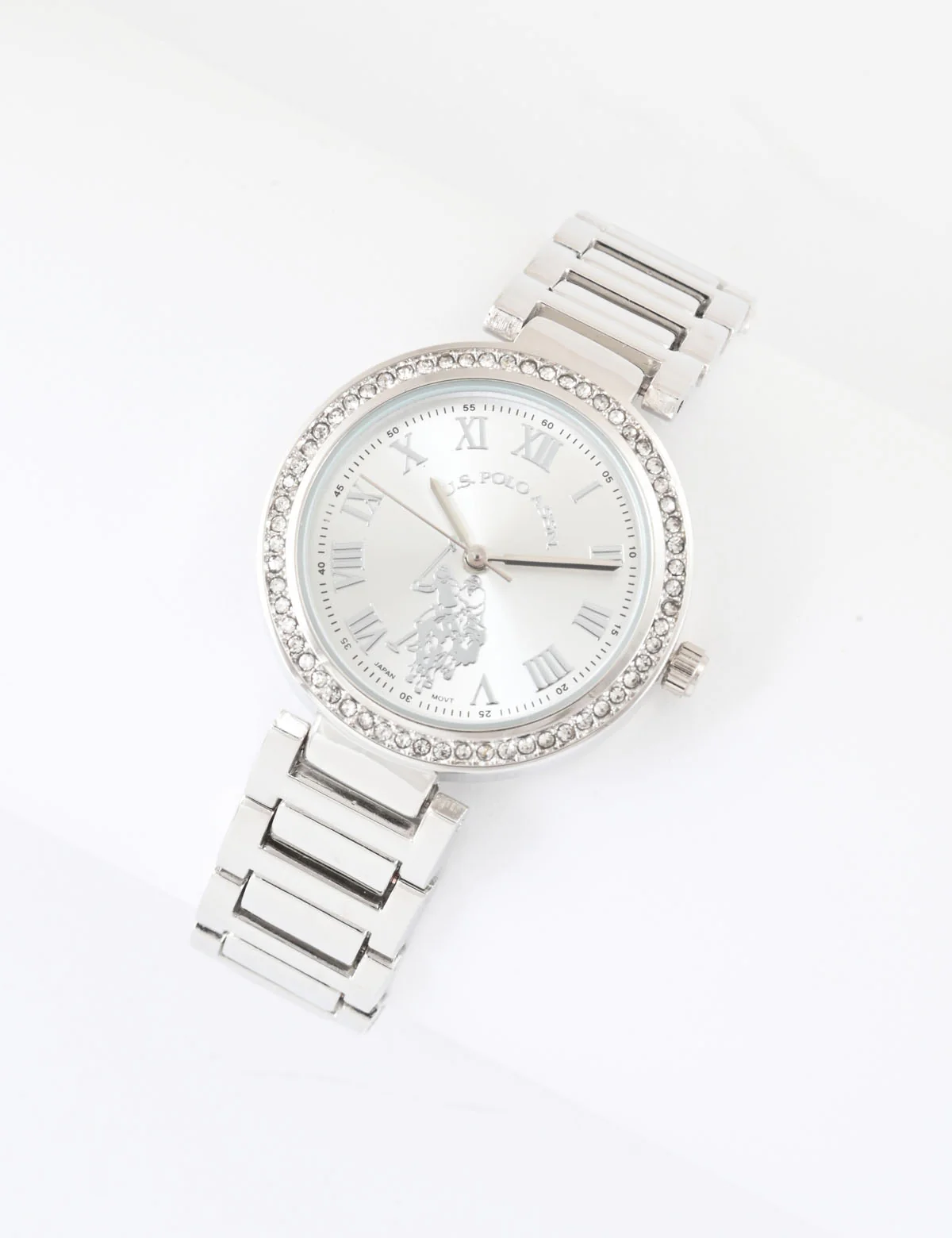LADIES SILVERTONE BRACELET WATCH - Image 2