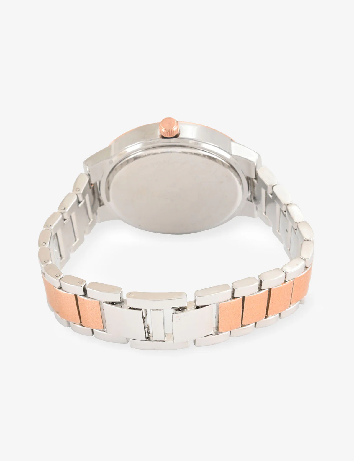 LADIES TWO TONE ROSE BRACELET WATCH - Image 6