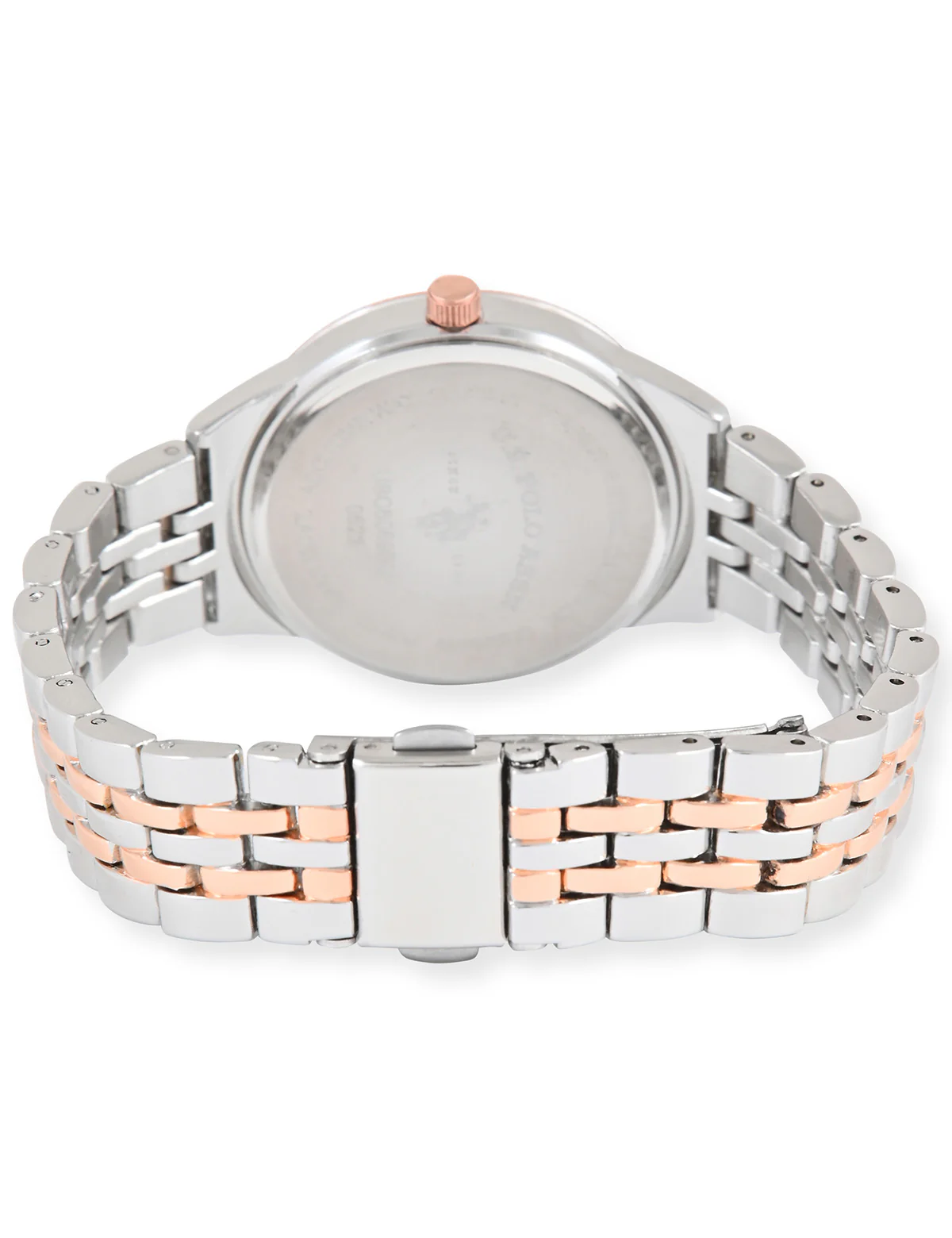 LADIES TWO TONE WATCH AND BRACELETS SET - Image 9