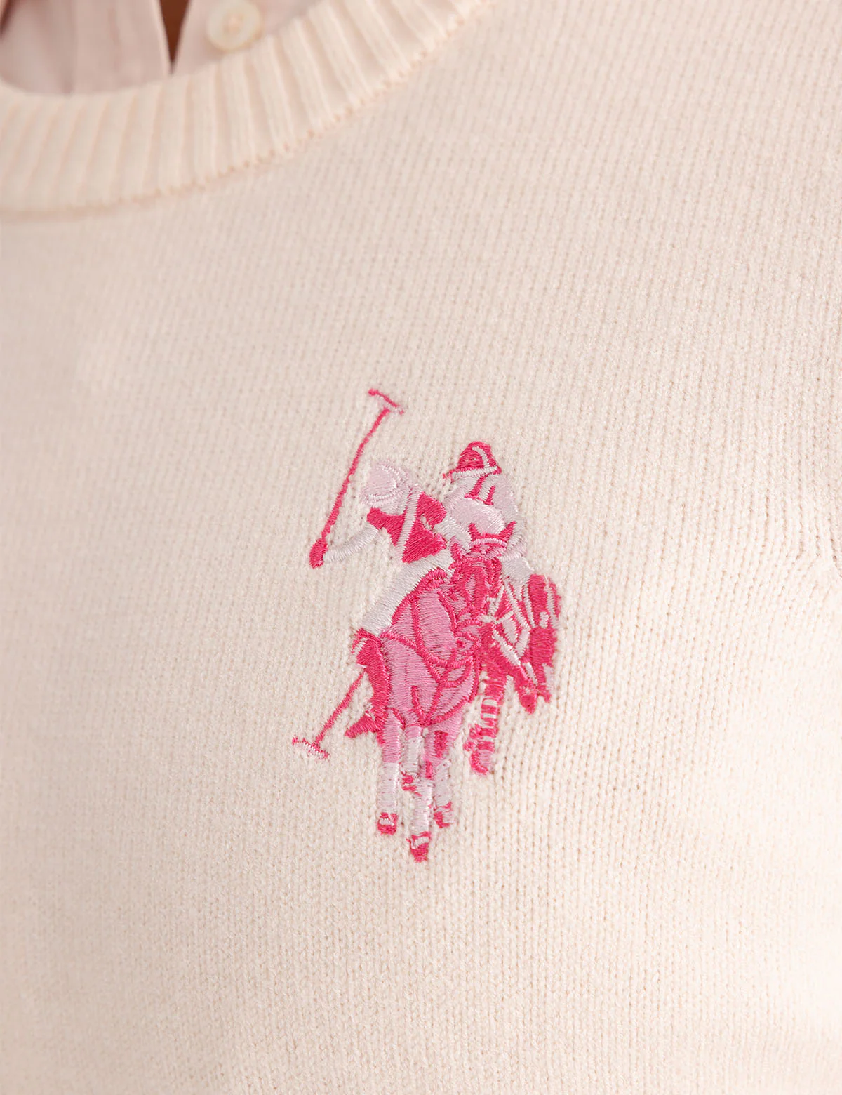 LARGE LOGO CREW NECK SWEATER - Image 4