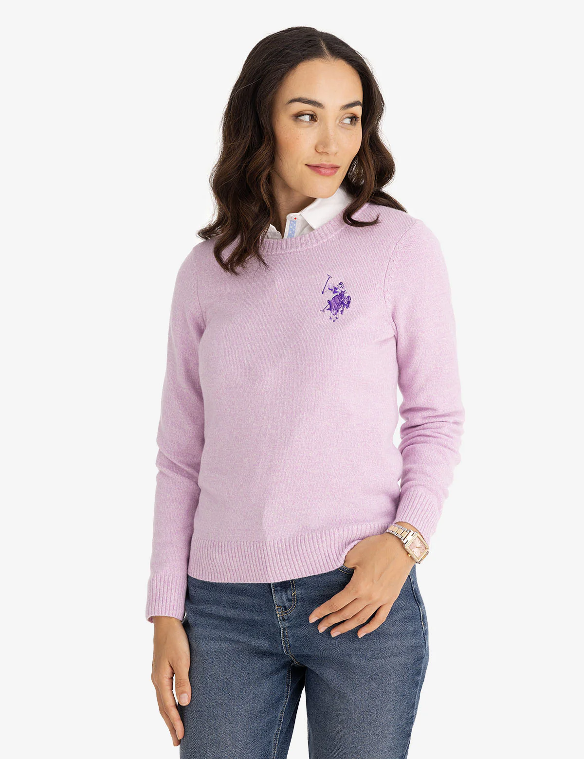 LARGE LOGO CREW NECK SWEATER - Image 5