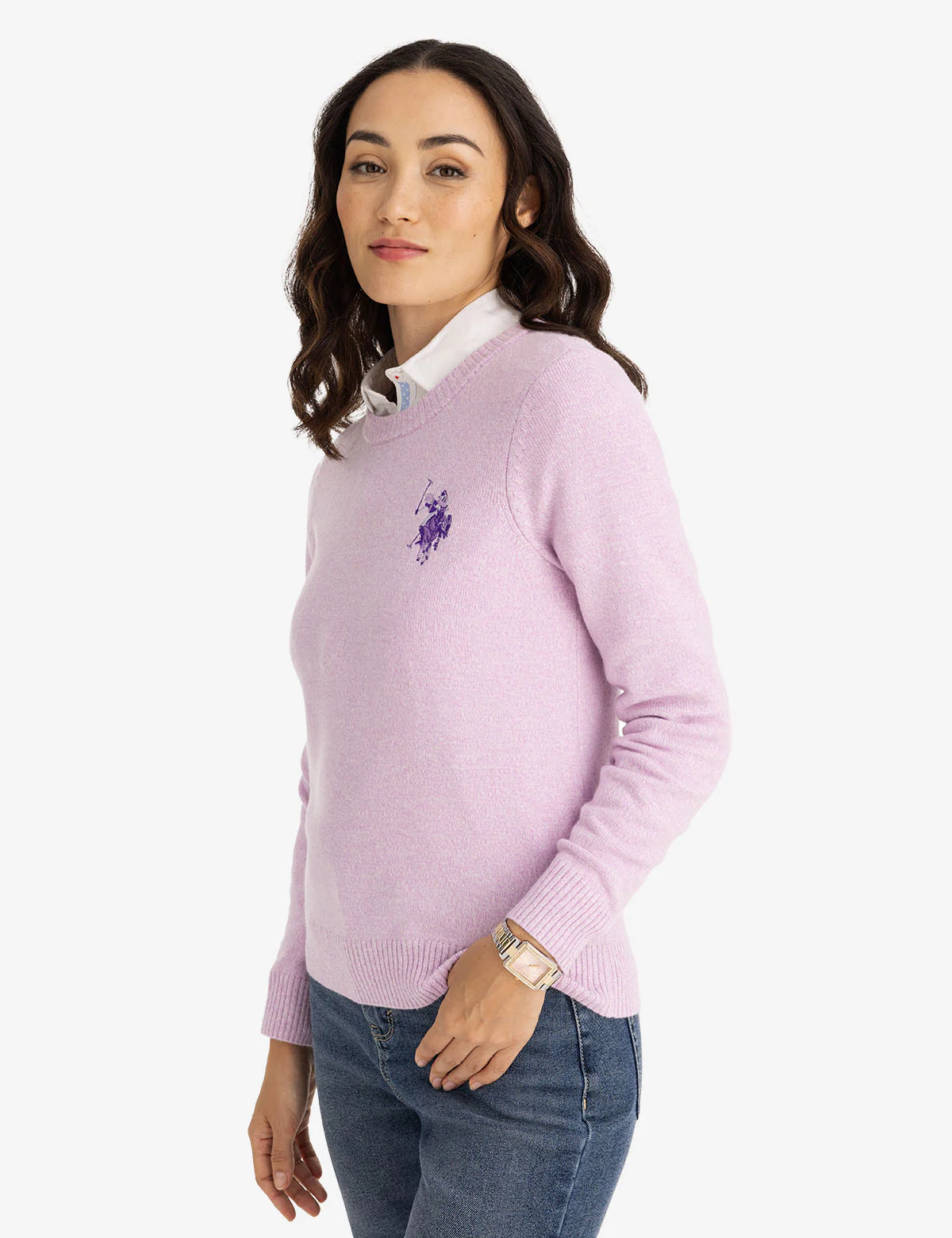 LARGE LOGO CREW NECK SWEATER - Image 7