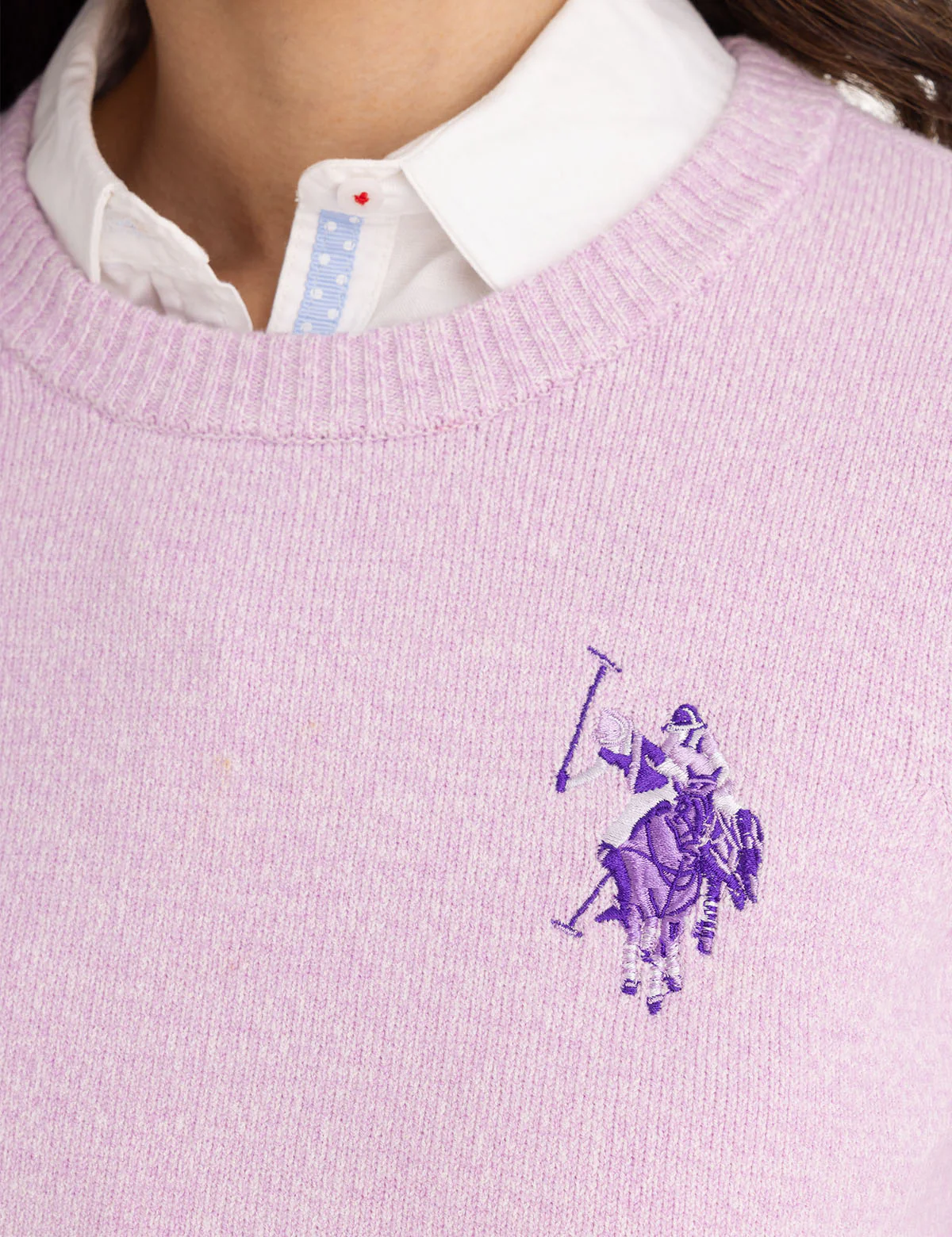 LARGE LOGO CREW NECK SWEATER - Image 9