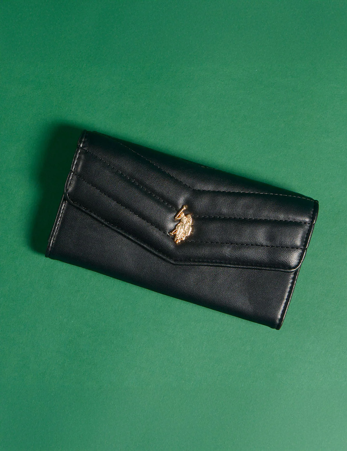 LARGE QUILTED FLAP WALLET - Image 6