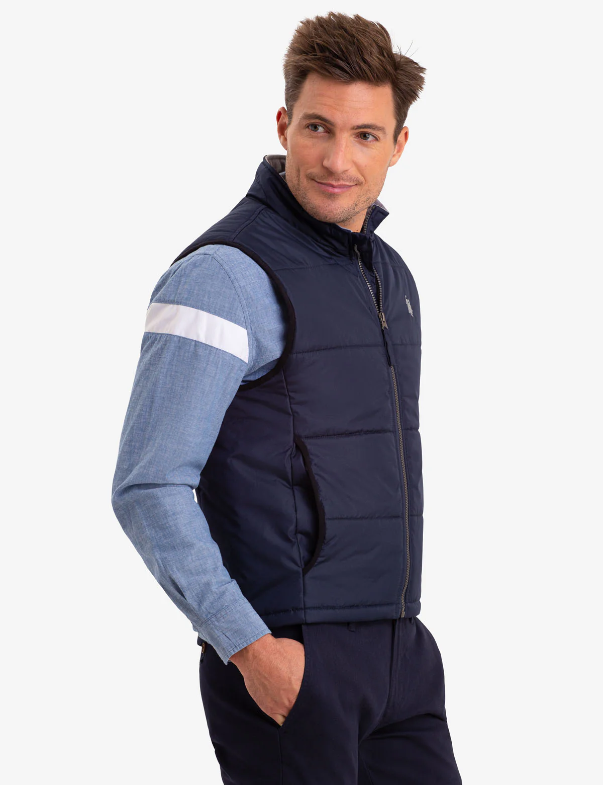 LIGHT PUFFER LAYERING VEST - Image 3