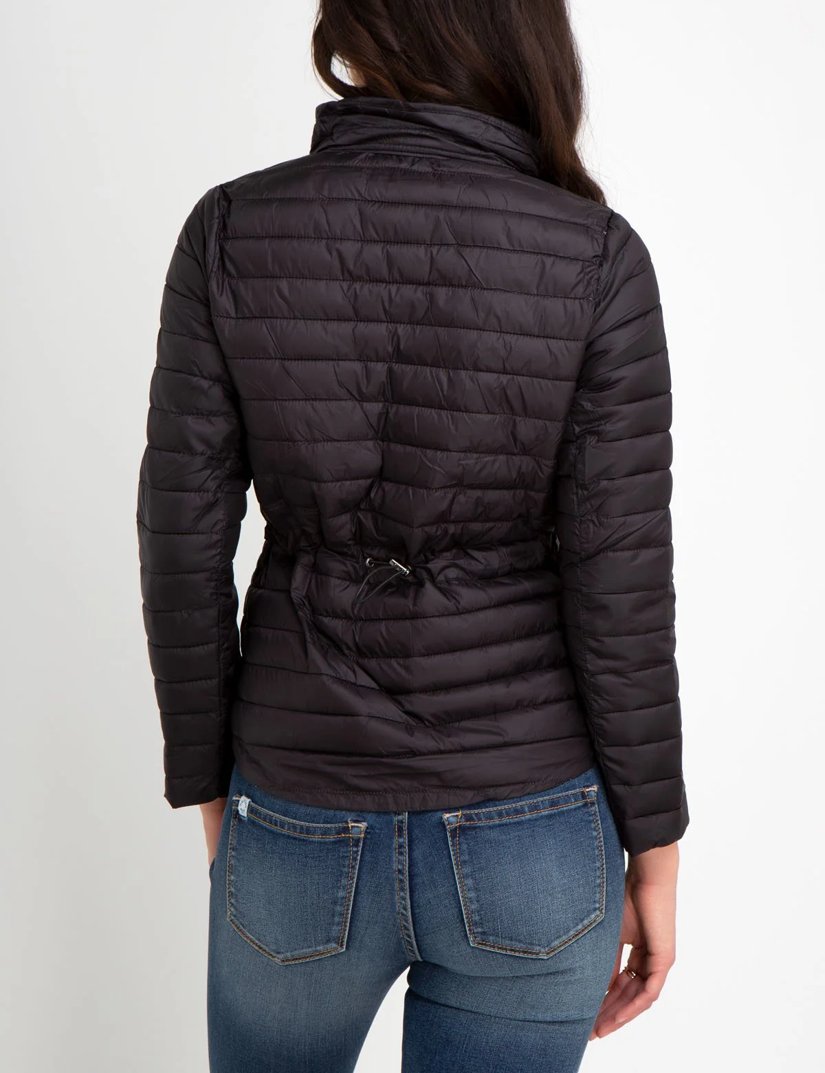 LIGHTWEIGHT PUFFER JACKET WITH BACK DRAW CORD - Image 3