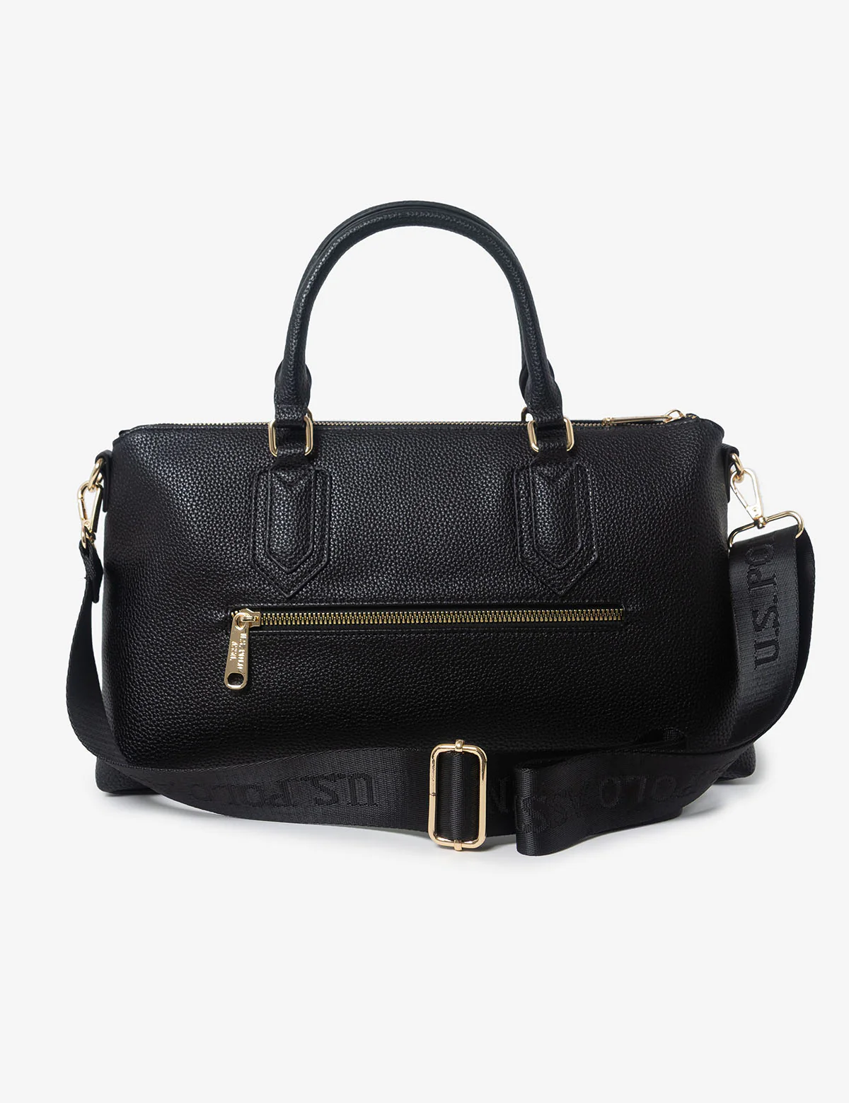 LOCK CHAIN SATCHEL BAG WITH CROSSBODY STRAP - Image 8