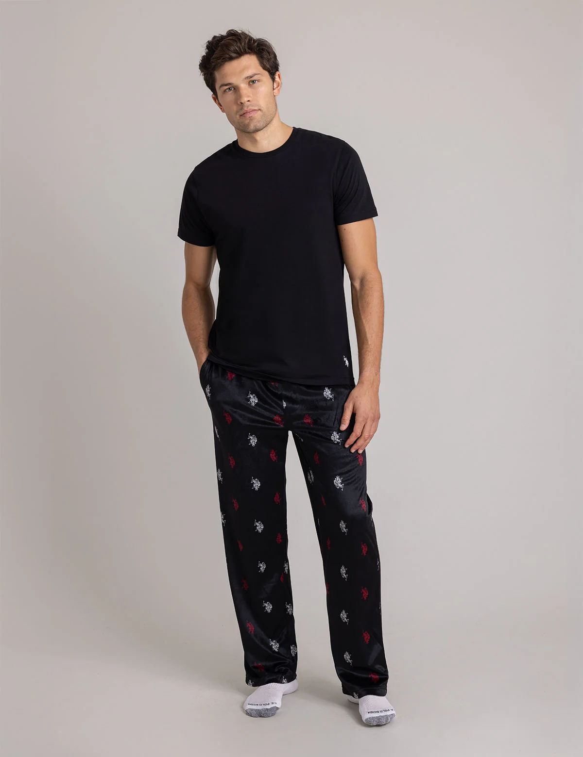 LOGO LUXE FLEECE PANTS - Image 2