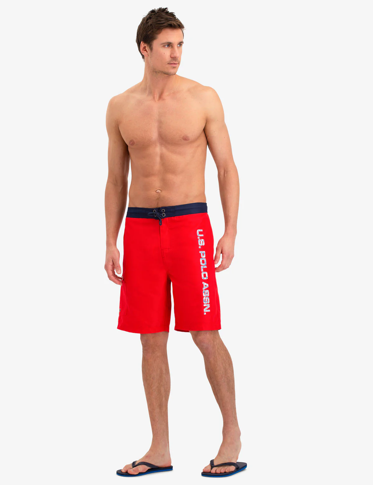 LOGO PRINT SWIM TRUNKS - Image 2