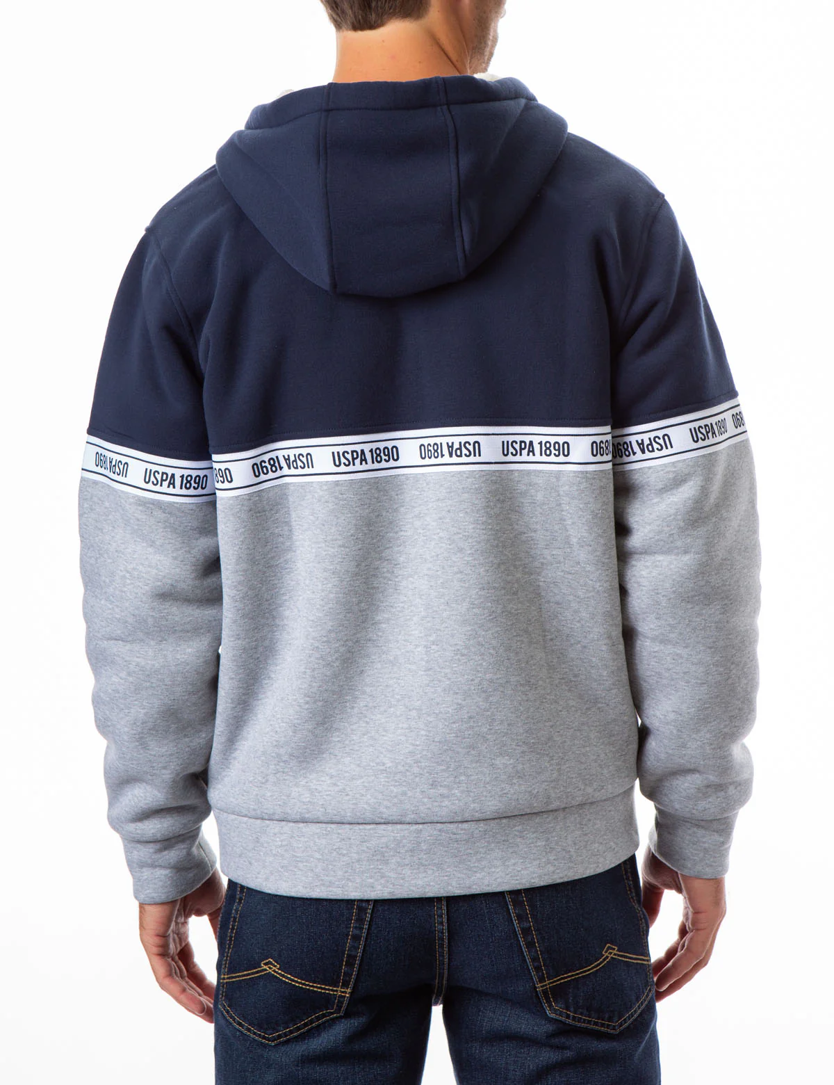 LOGO TAPE COLORBLOCK HOODIE - Image 4