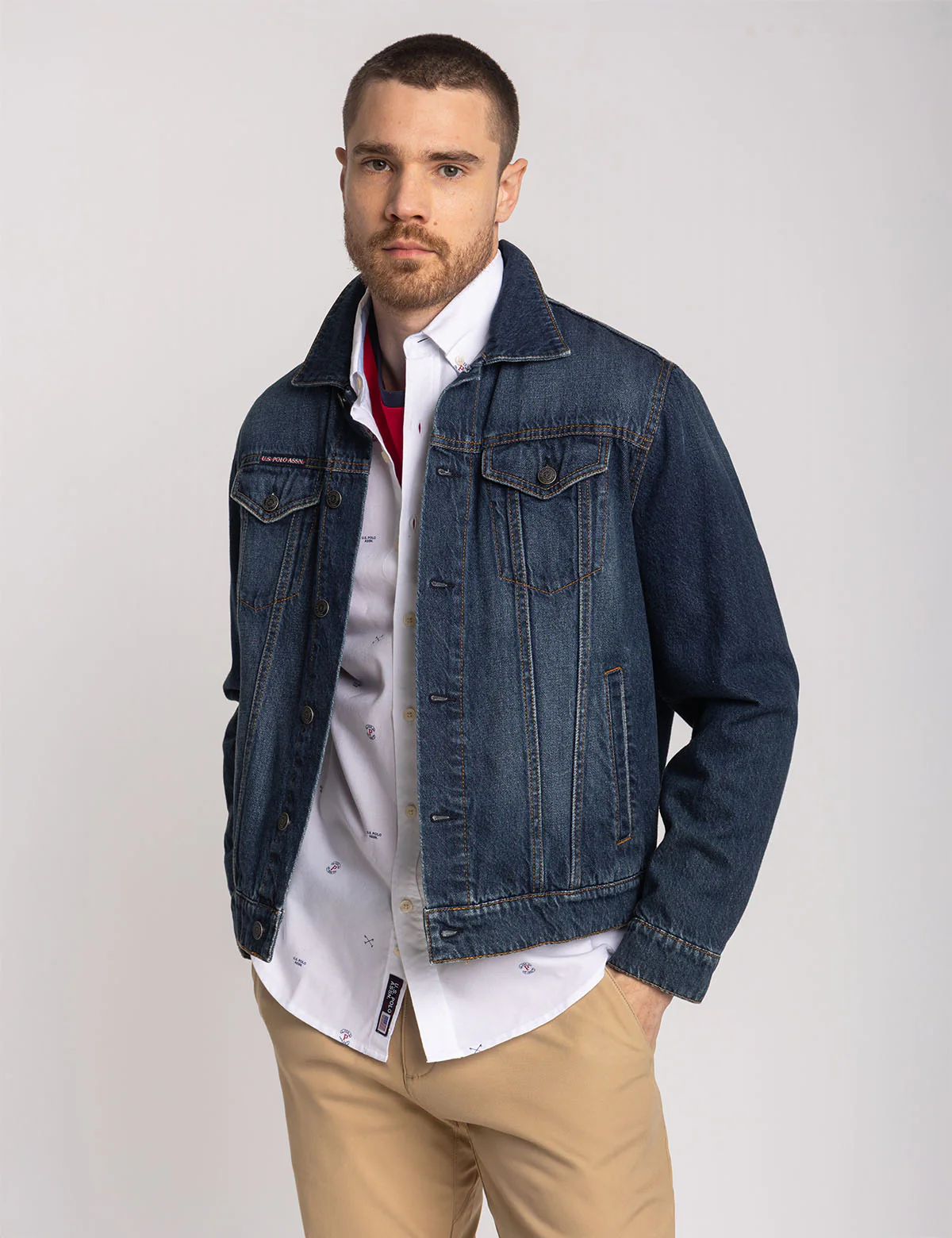 LONG SLEEVE ALL OVER MALLET PRINT OXFORD SHIRT - Image 6