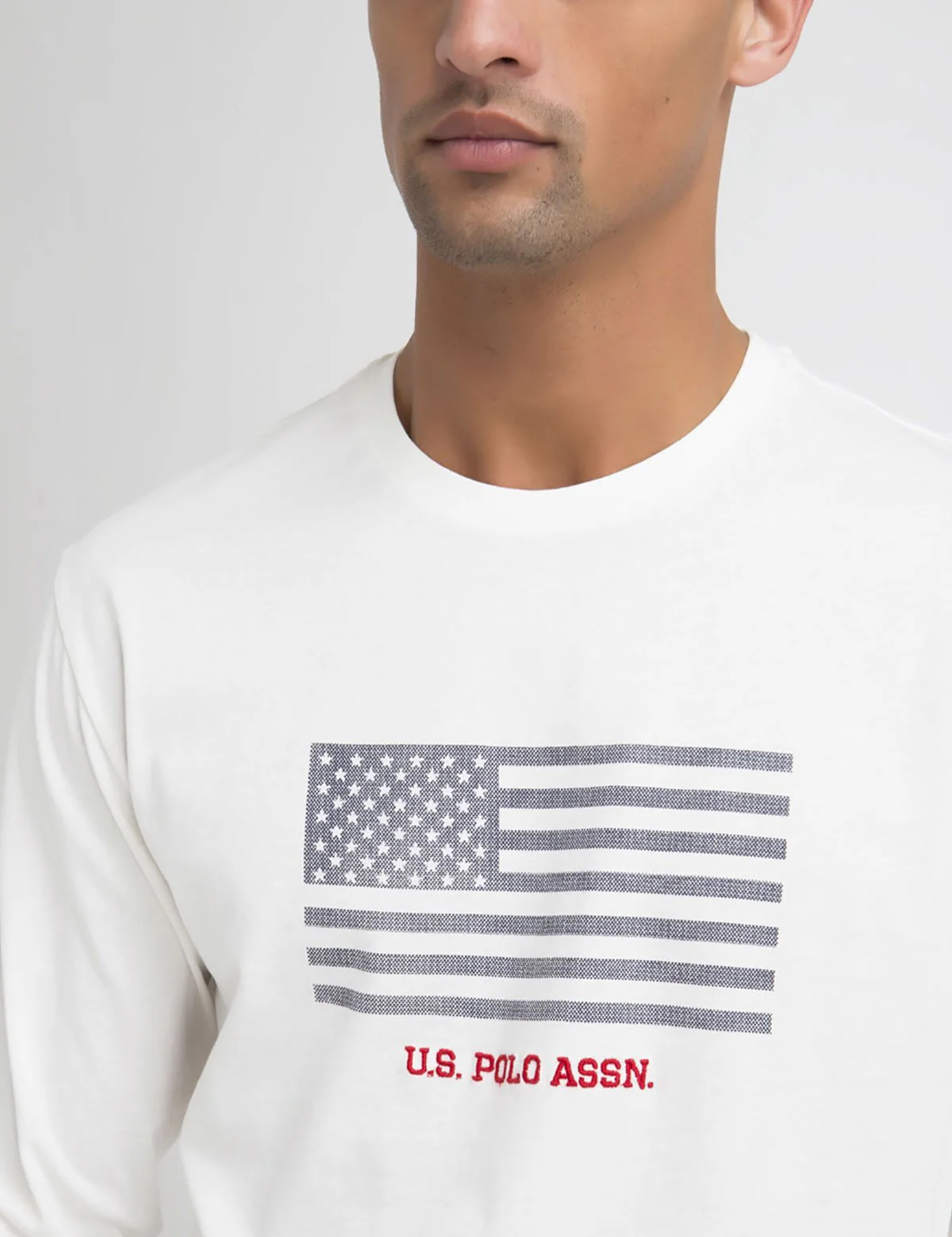 LONG SLEEVE FLAG T-SHIRT - Image 2