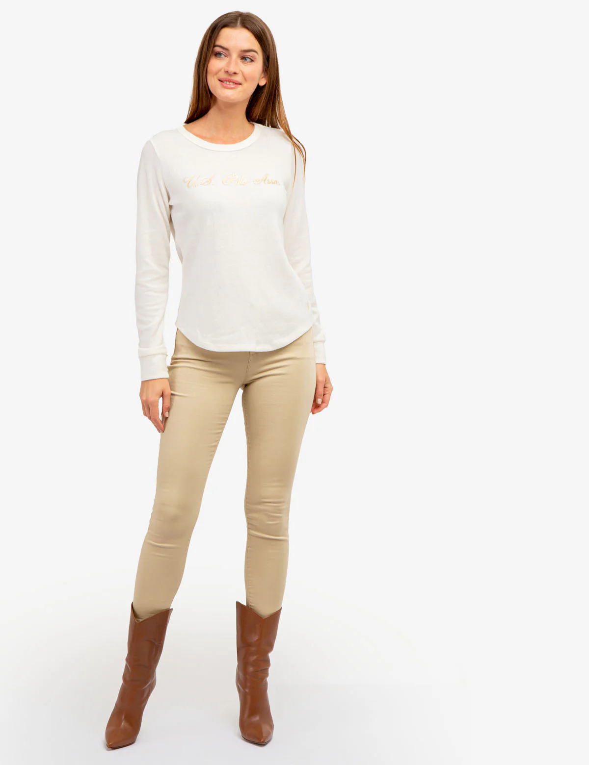 SOFT LONG SLEEVE FOIL LOGO HACCI TOP - Image 2