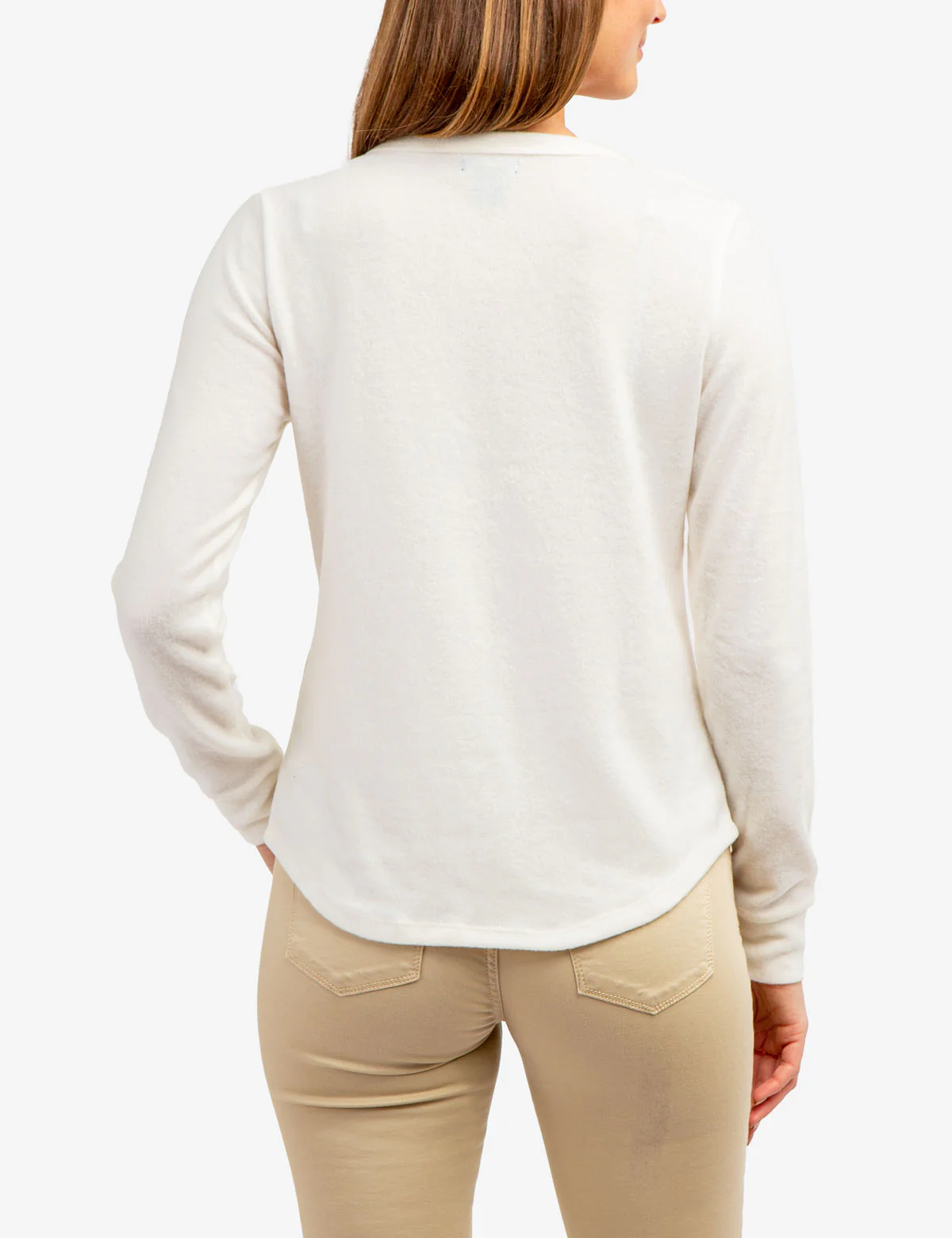 SOFT LONG SLEEVE FOIL LOGO HACCI TOP - Image 4
