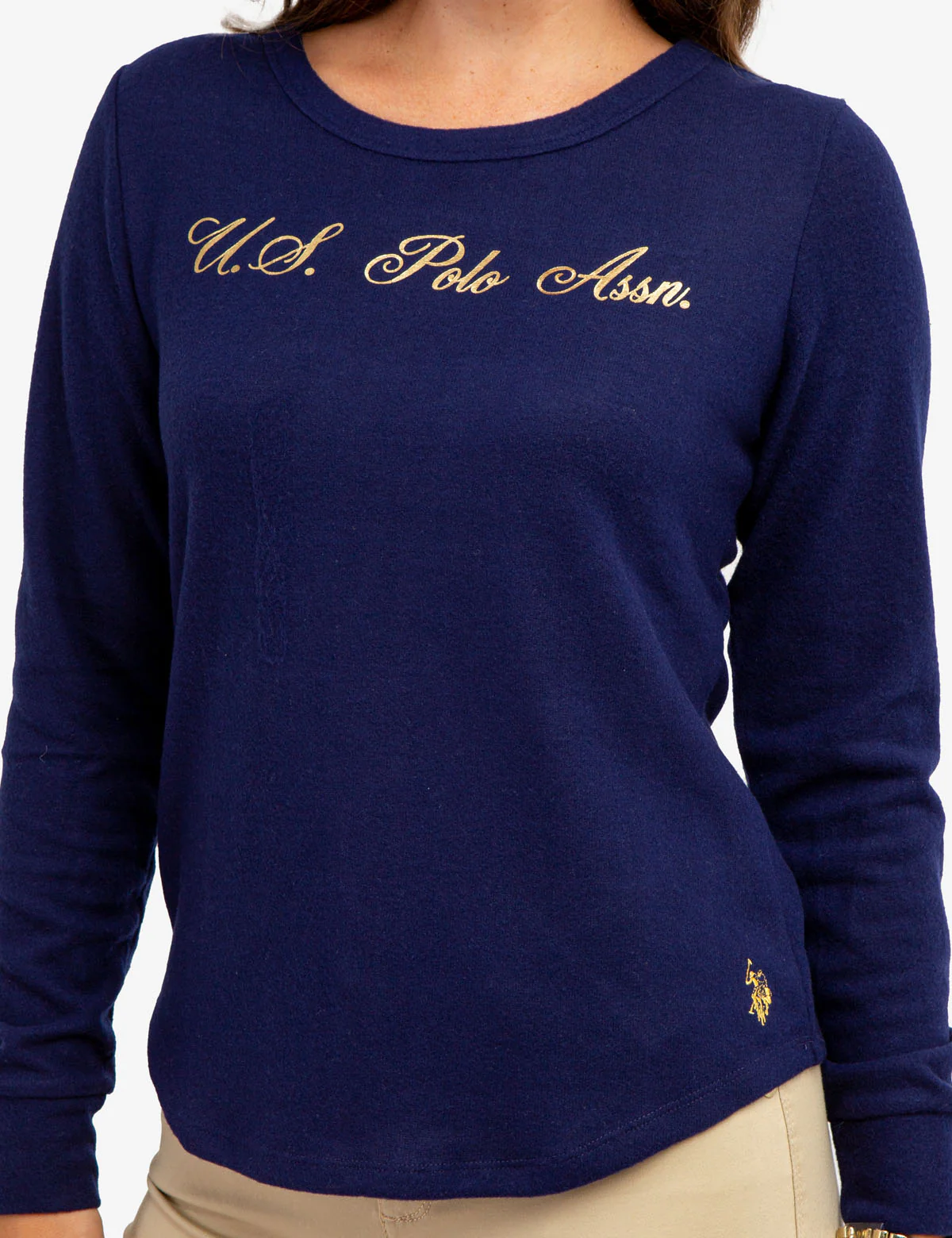 SOFT LONG SLEEVE FOIL LOGO HACCI TOP - Image 7