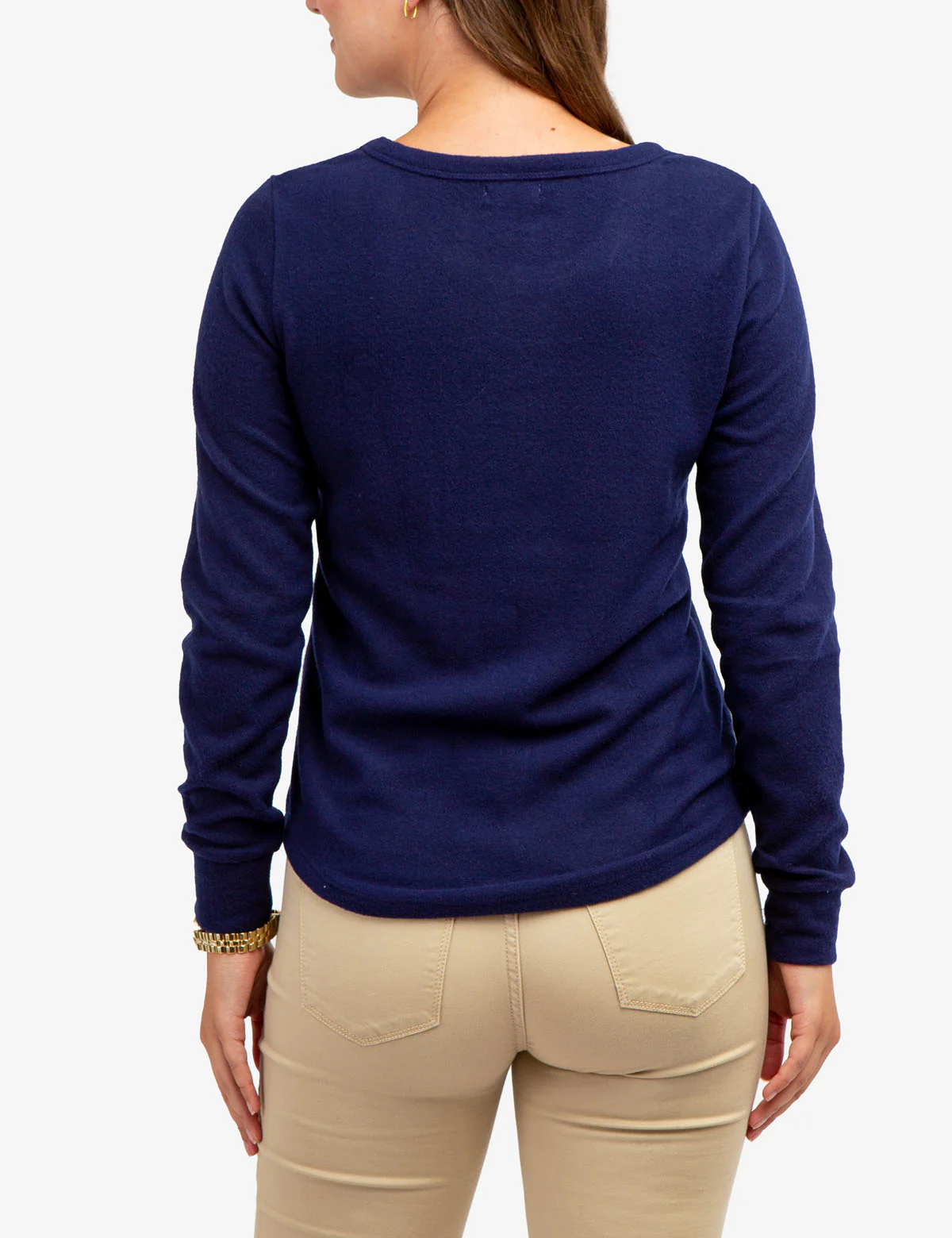 SOFT LONG SLEEVE FOIL LOGO HACCI TOP - Image 9