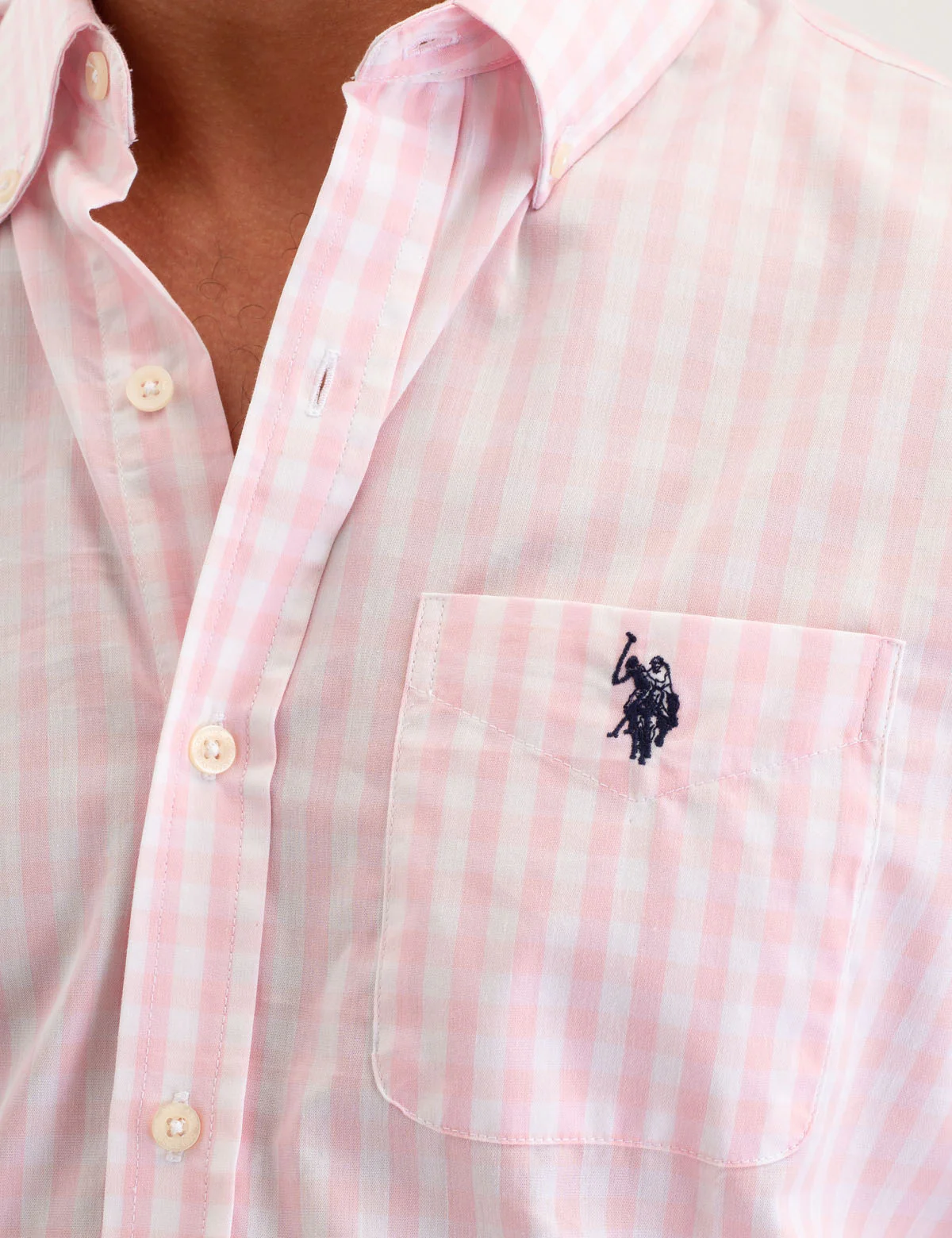 LONG SLEEVE GINGHAM PLAID SHIRT - Image 3