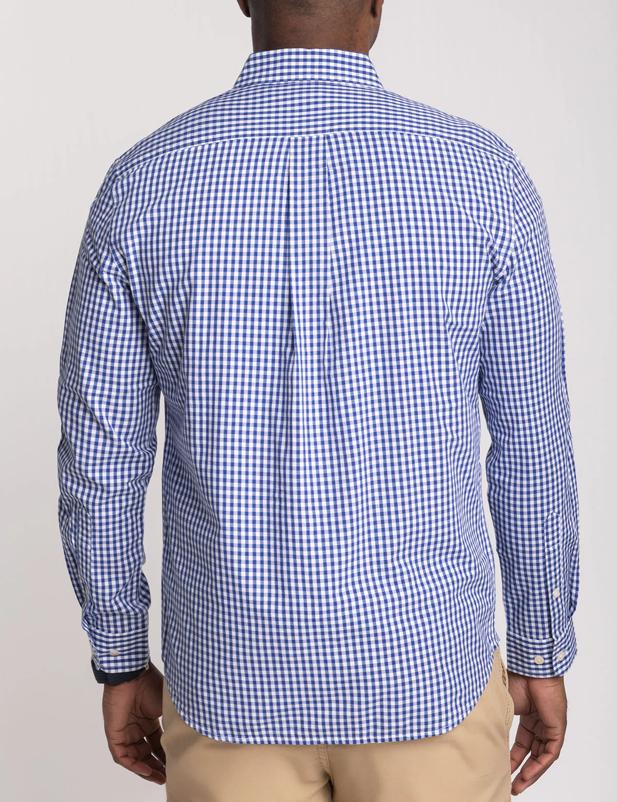 LONG SLEEVE GINGHAM YARN DYE POPLIN SHIRT - Image 4